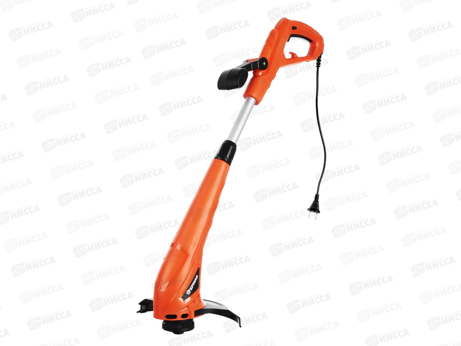 Триммер электрический 350Вт катушка с леской 1,2мм ЕРМАК 621-117 г