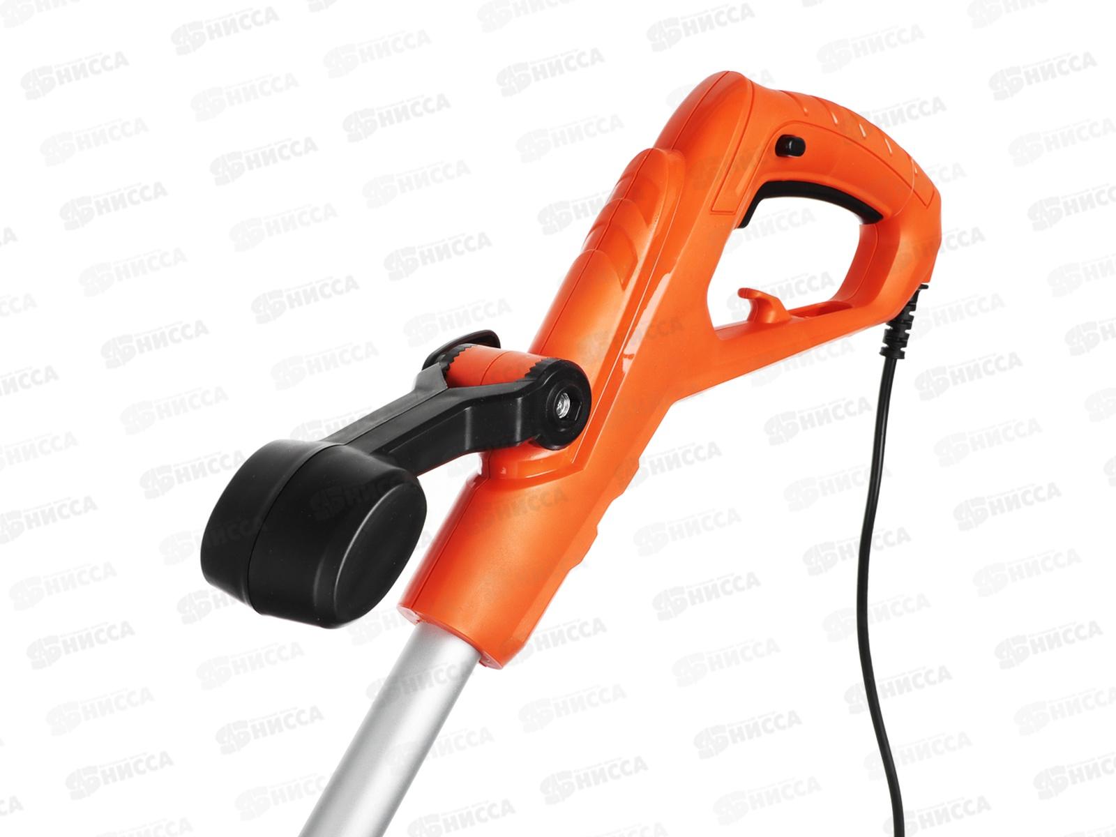 Триммер электрический 350Вт катушка с леской 1,2мм ЕРМАК 621-117 г