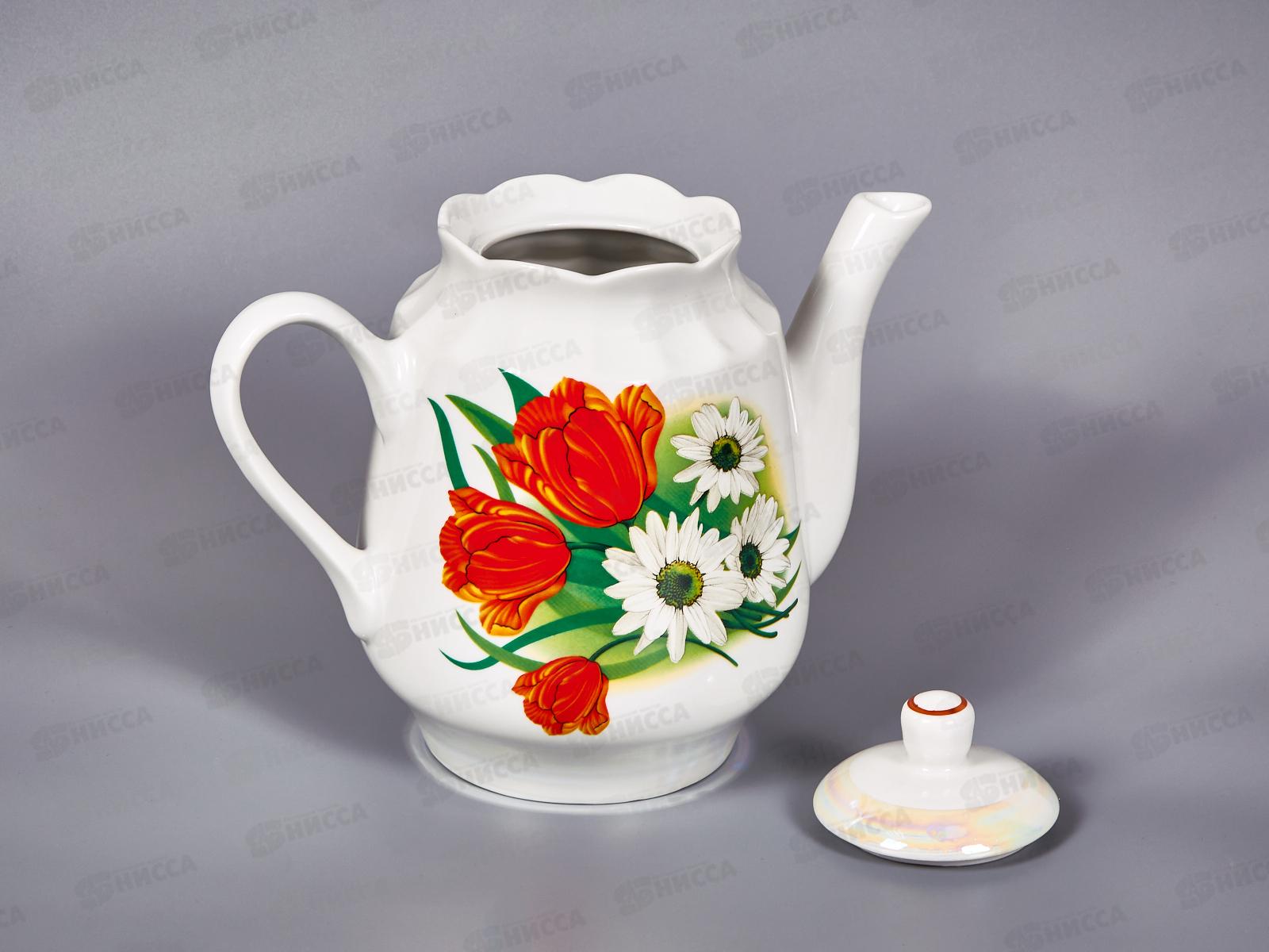 Чайник 1750см3 Ромашка с тюльпаном *2