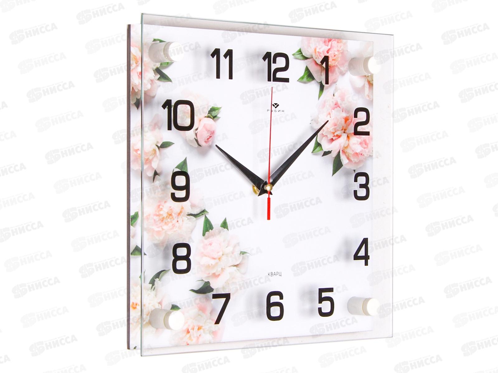 Часы настенные &quot21 Век&quot 2525-029 Нежные пионы