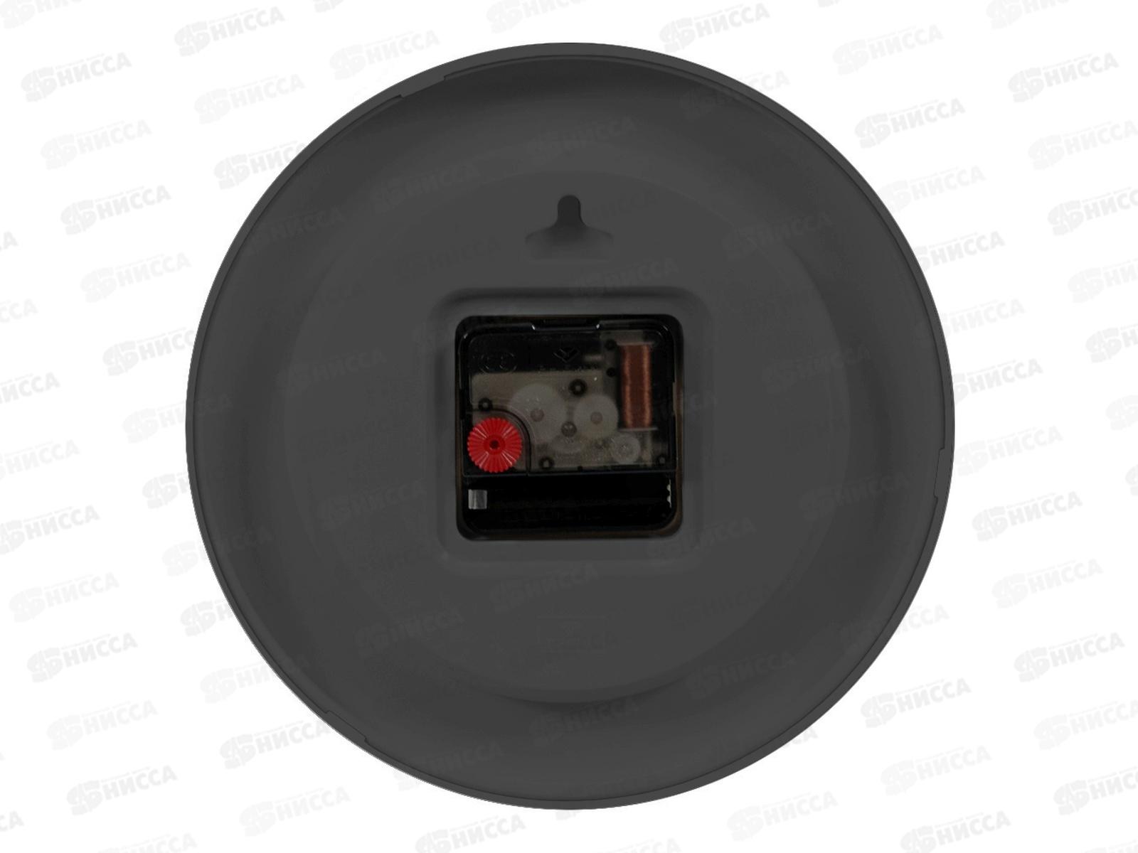 Часы настенные &quot21 Век&quot 2019-111В &quotКлассика&quot корпус черный d-19.5