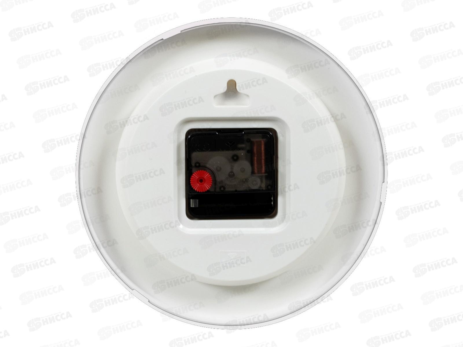 Часы настенные &quot21 Век&quot 2019-111W &quotКлассика&quot корпус белый d-19.5