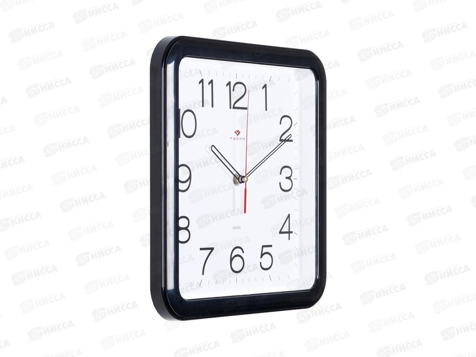 Часы настенные &quot21 Век&quot 7667В &quotКлассика&quot 21 Век 29*29см корпус черный