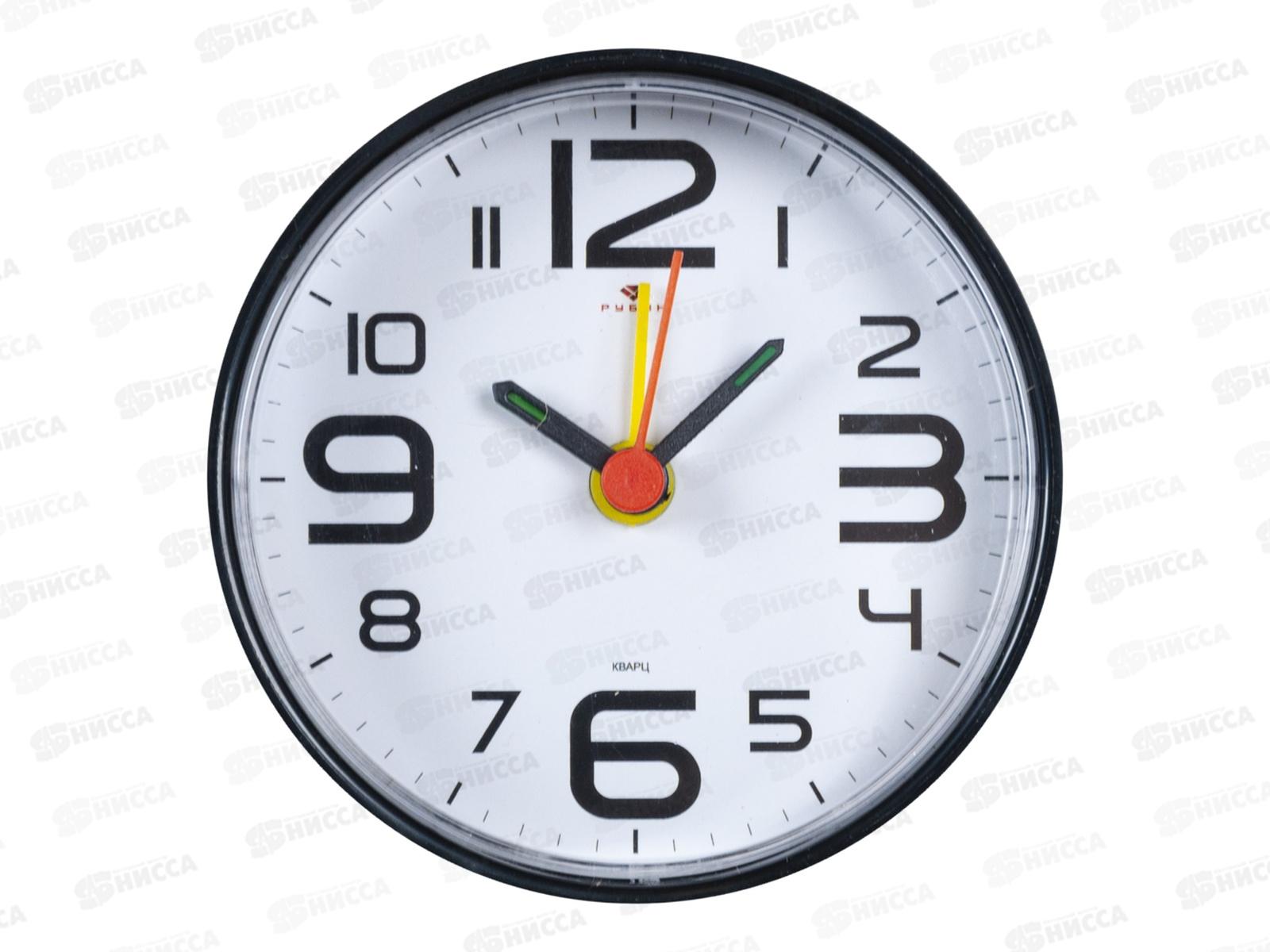 Будильник &quot21 Век&quot Классика Рубин В7-001B корпус черный