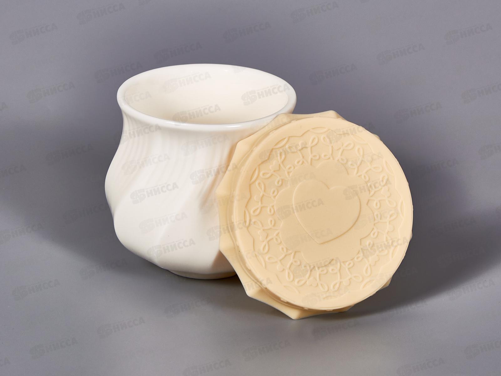 Баночка для меда с силиконовой крышкой 150мл 811-0522 *60