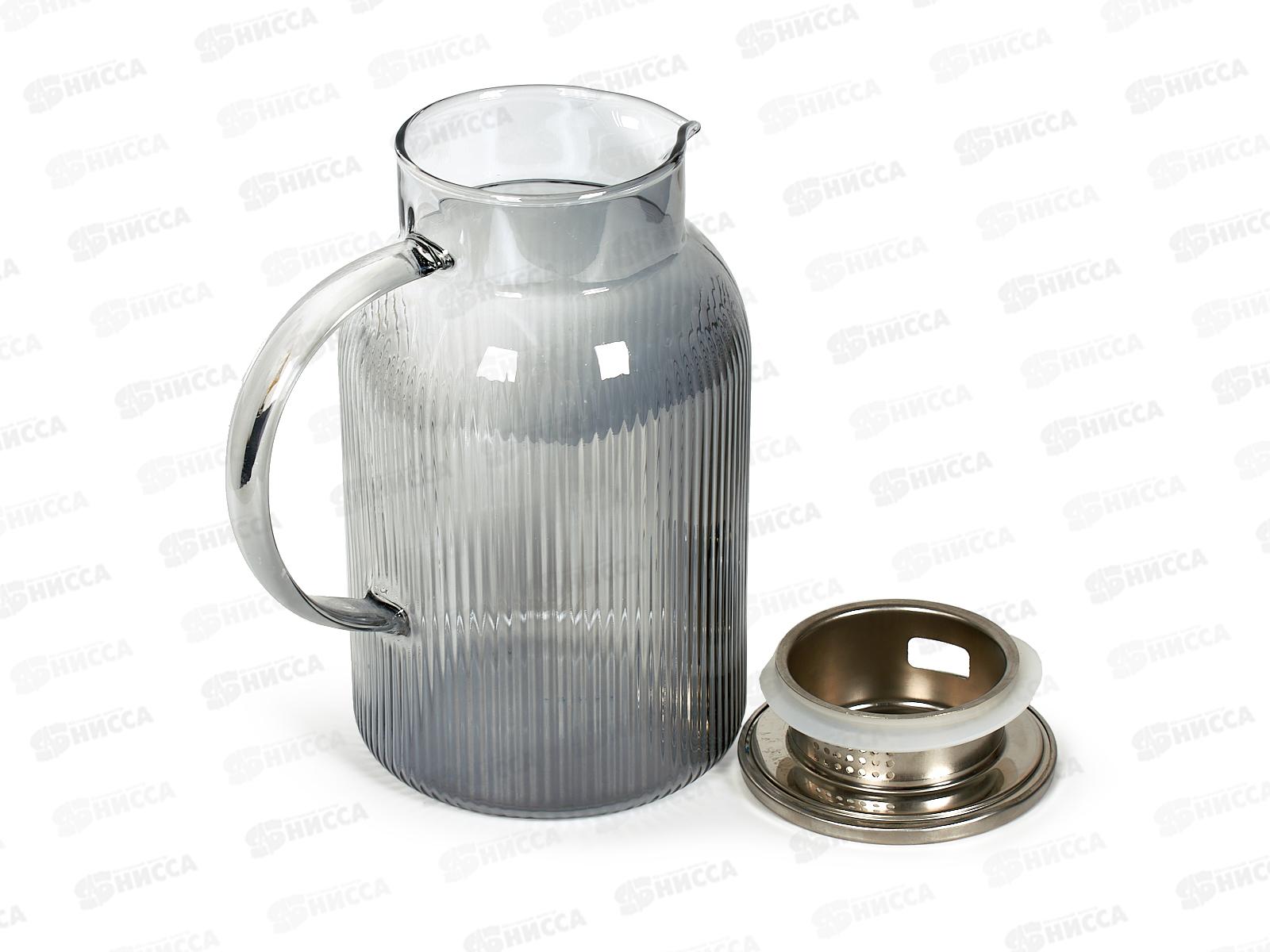 Набор для горячих и холодных напитков кувшин 1,8л и 2стакана 27047 *6