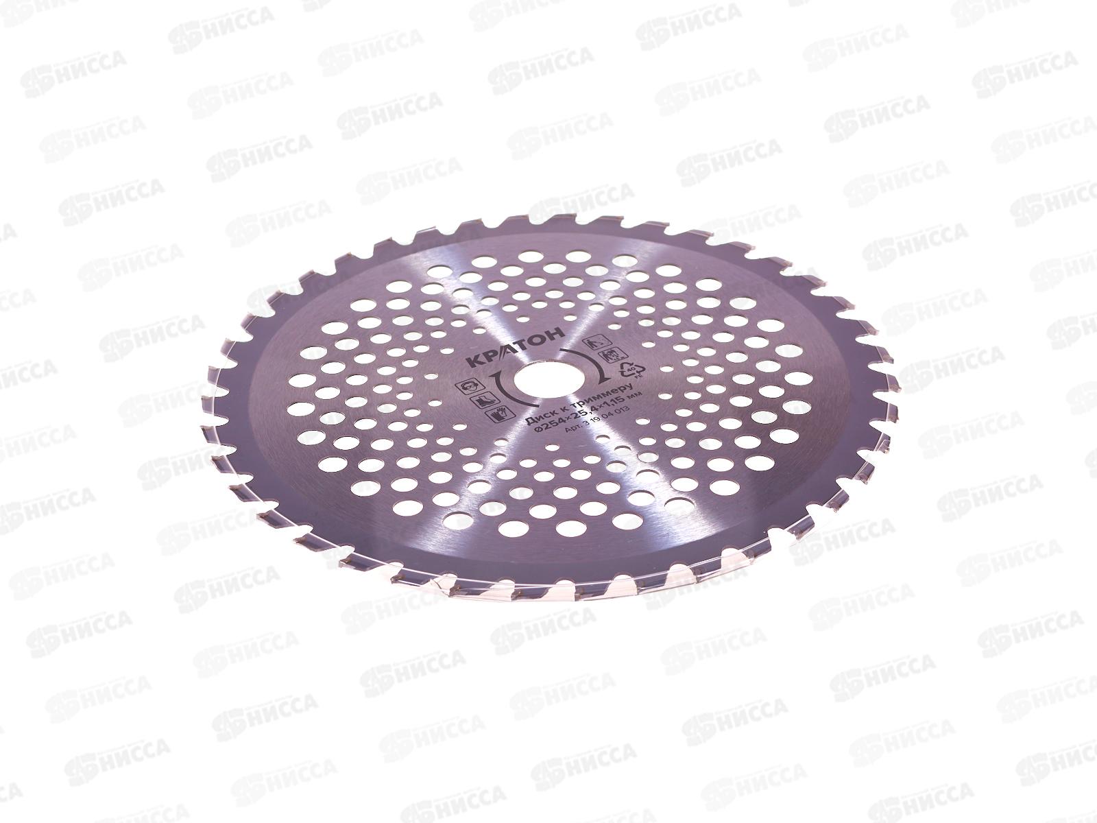 Диск к триммеру Кратон 254*25,4мм 40 зубьев 4013