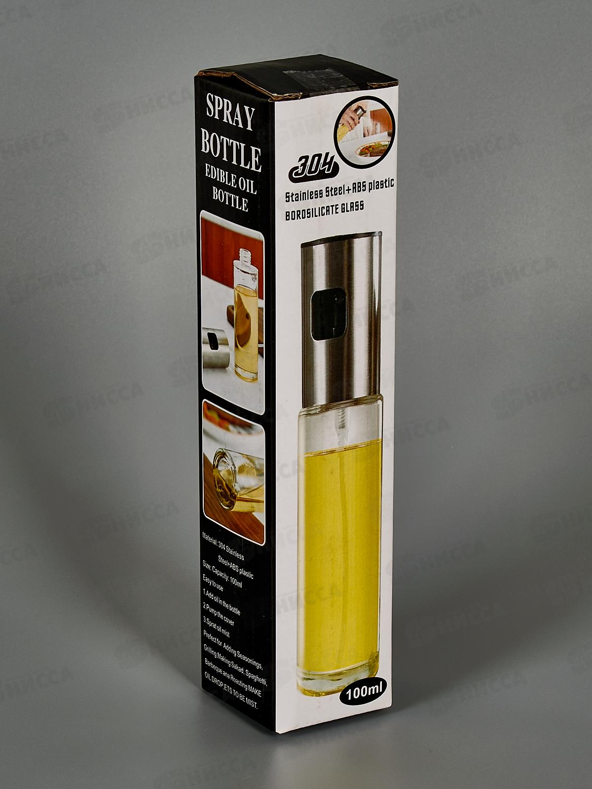 Бутылка для масла100мл стекло с дозатором AST-002-БМ-01