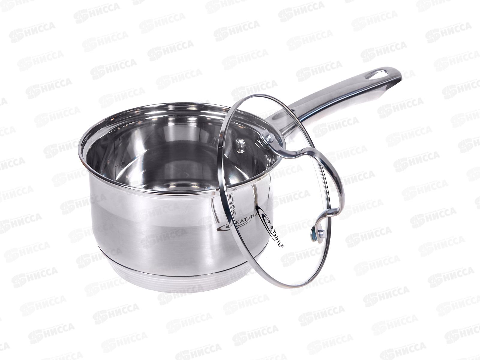 Ковш 1,8л Гамма 16*10,5см с крышкой КТ20-К*8