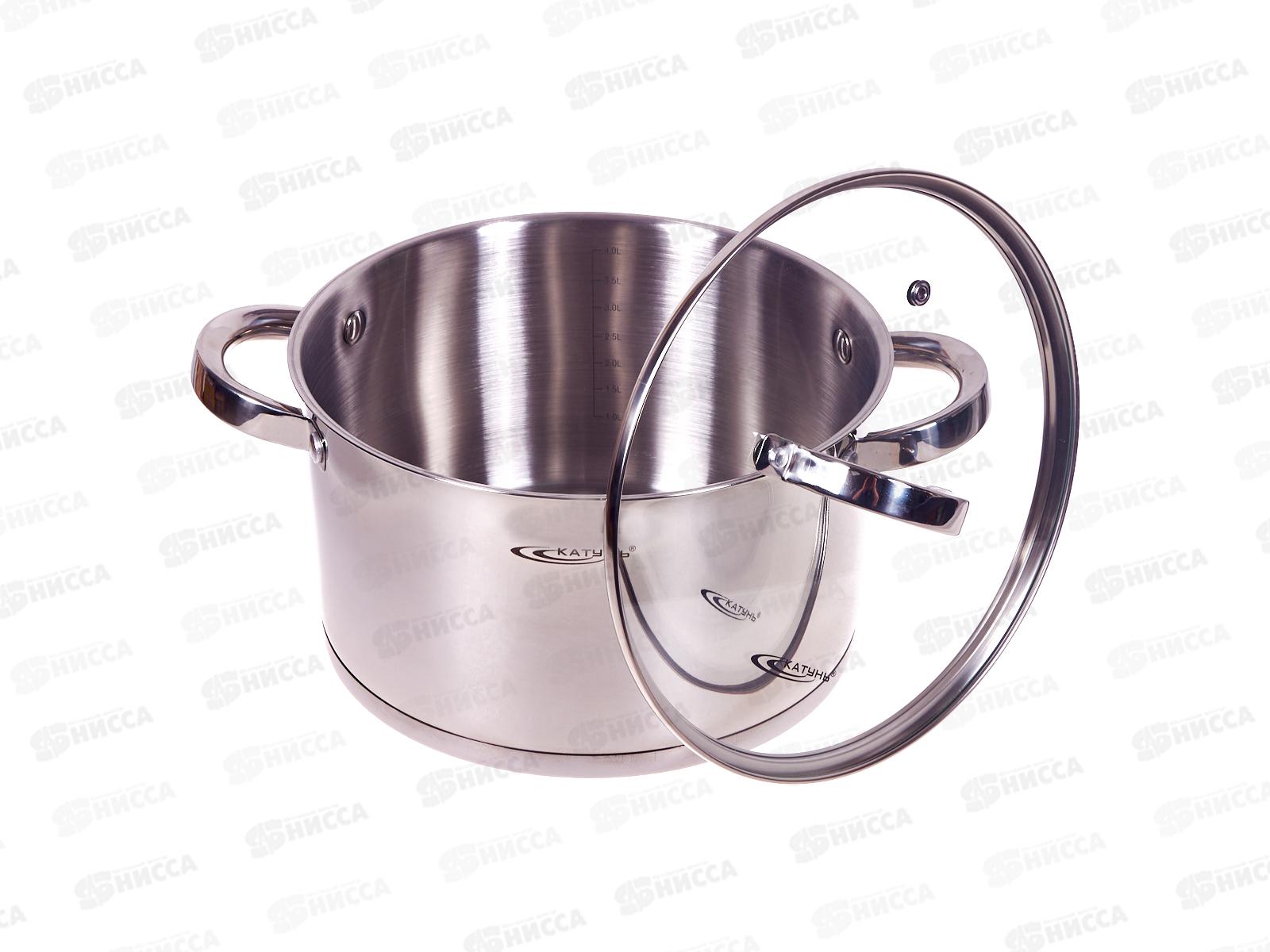 Кастрюля Этна 4,5л 22*12,5см KT21-D-22