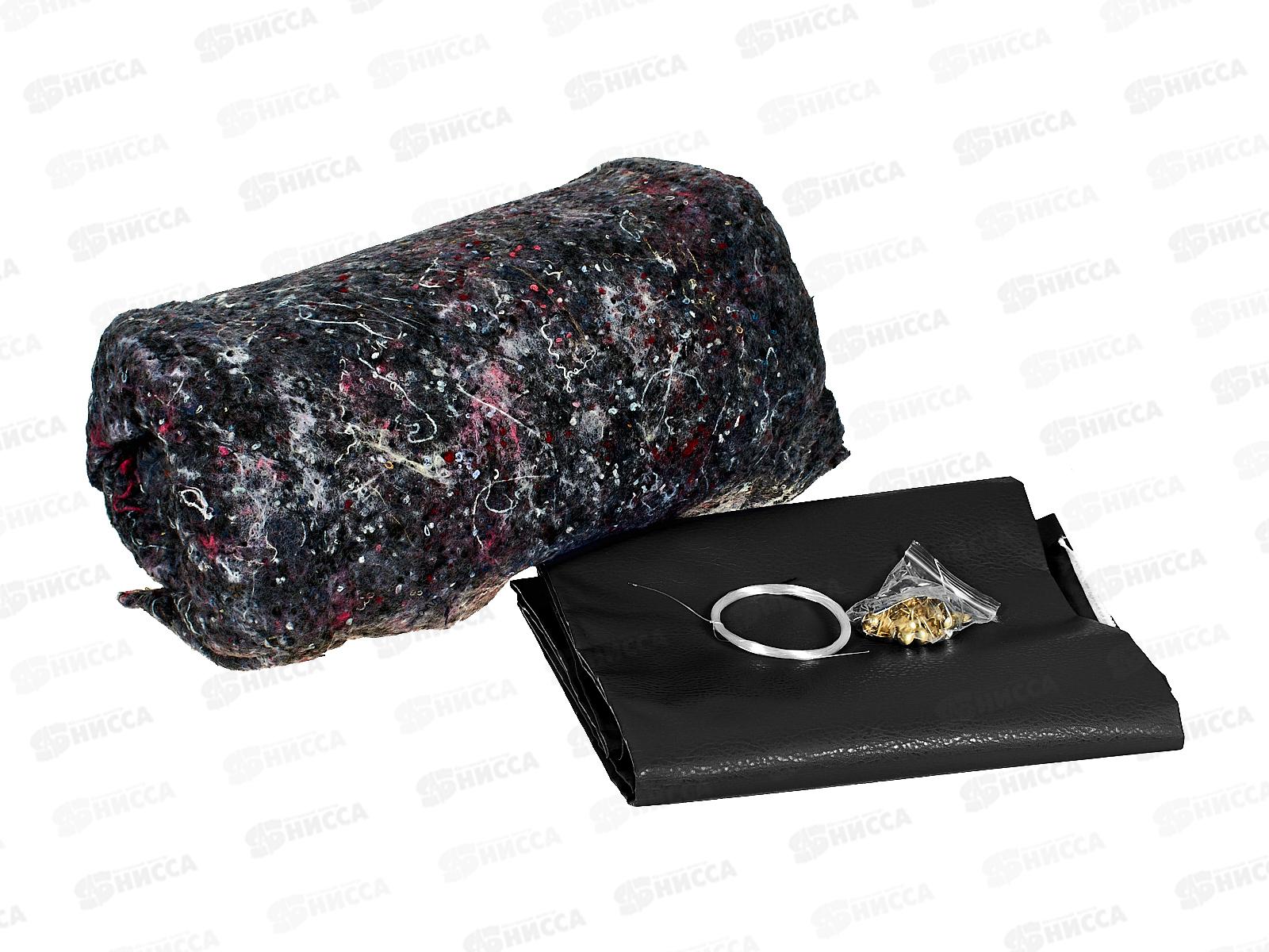 Обивка дверная  ватин 2100*1050 черная *6