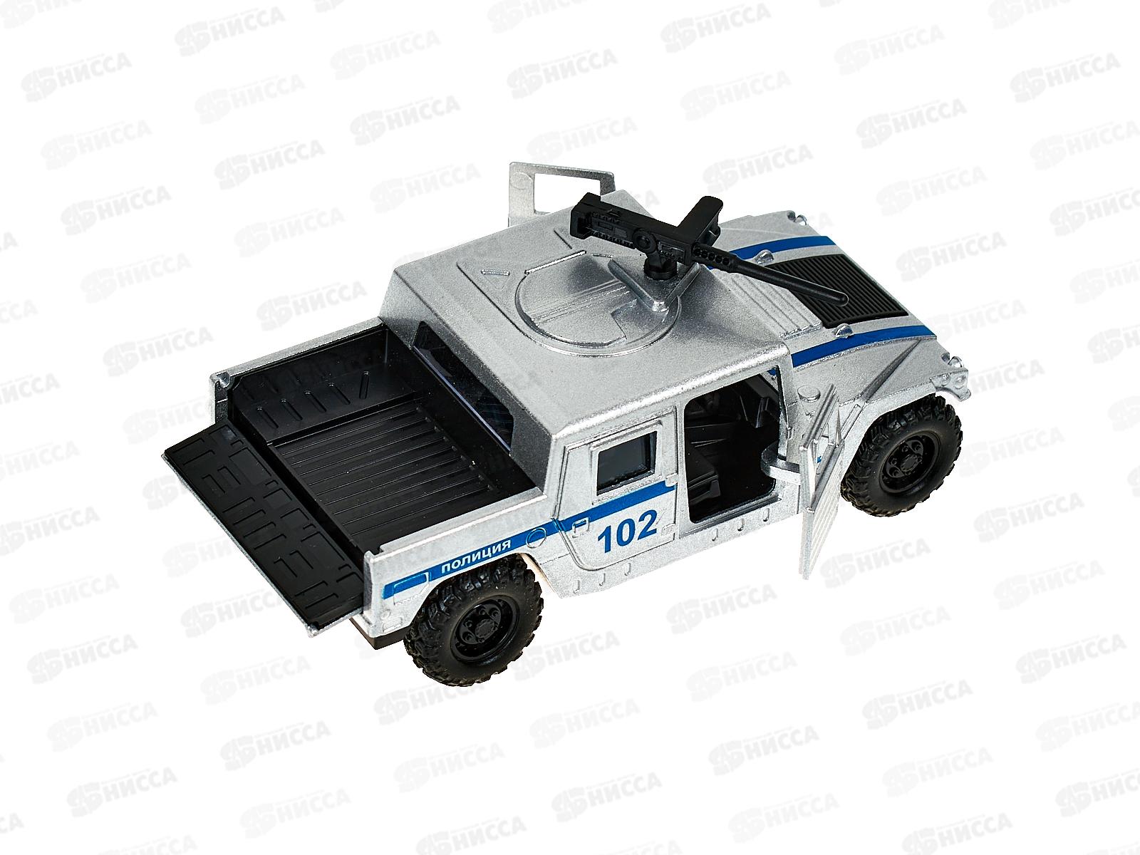 Машина &quotТЕХНОПАРК&quot металлическая Полицейский Внедорожник пикап, 12см, 303910