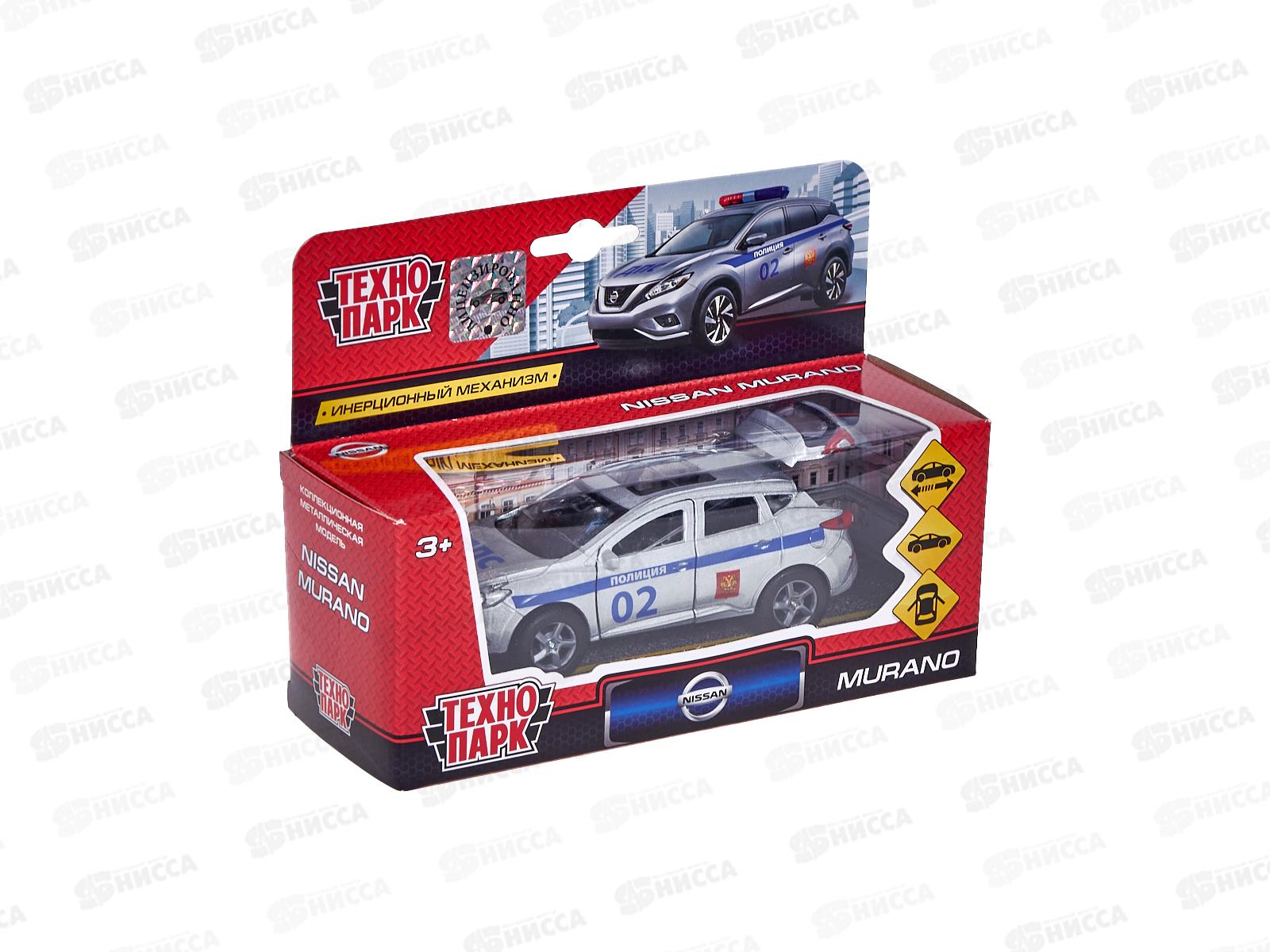 Машина &quotТЕХНОПАРК&quot SB-17-75-M-P-WB Nissan Полиция 12см, 258221