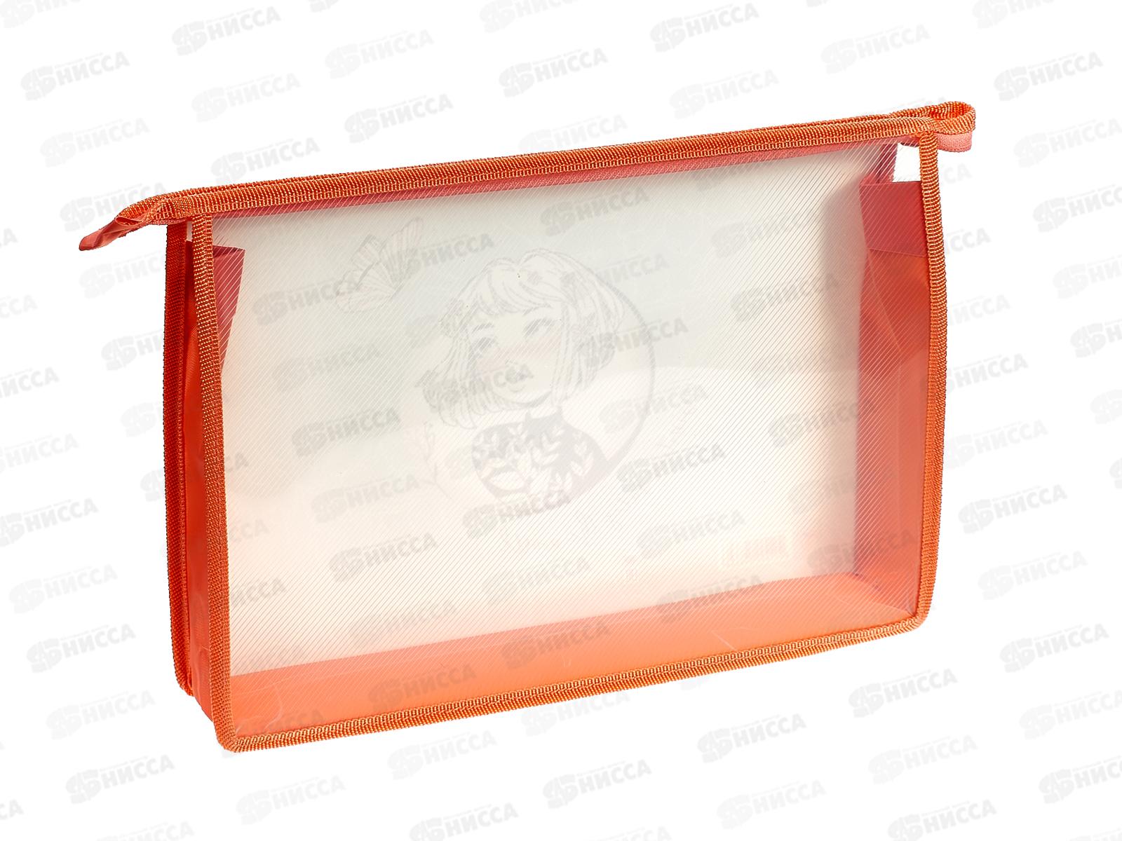 Папк для тетрадей ПЧЕЛКА А4 молния сверху, Вдохновение, ПМ-А4-29 *50