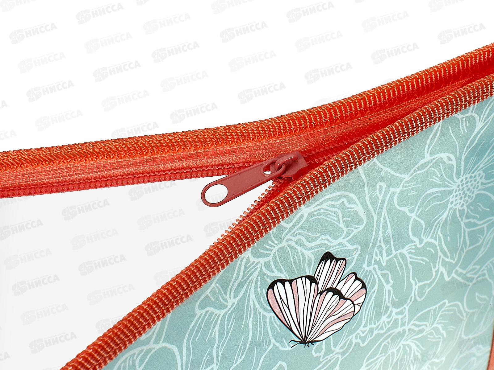 Папк для тетрадей ПЧЕЛКА А4 молния сверху, Вдохновение, ПМ-А4-29 *50