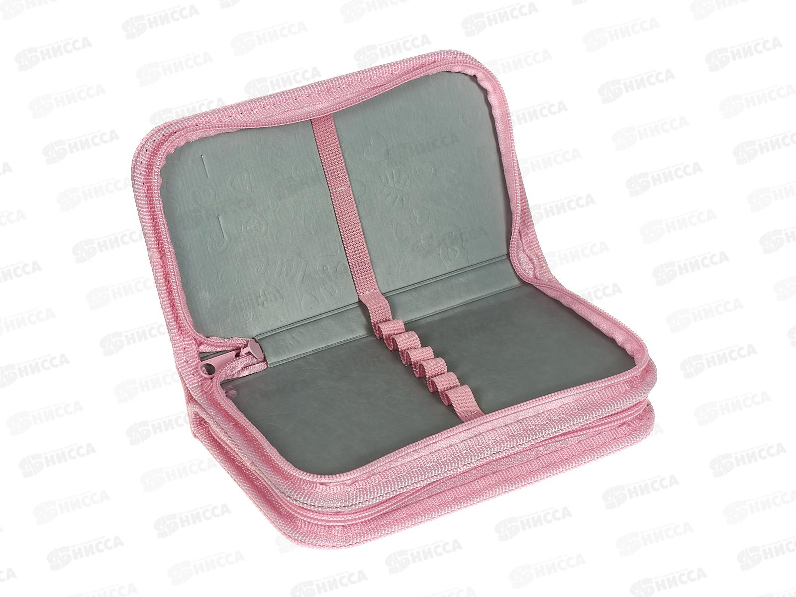 Пенал ПЧЕЛКА 2отд., Мишка с девочкой 190*105, ПО-09 *30