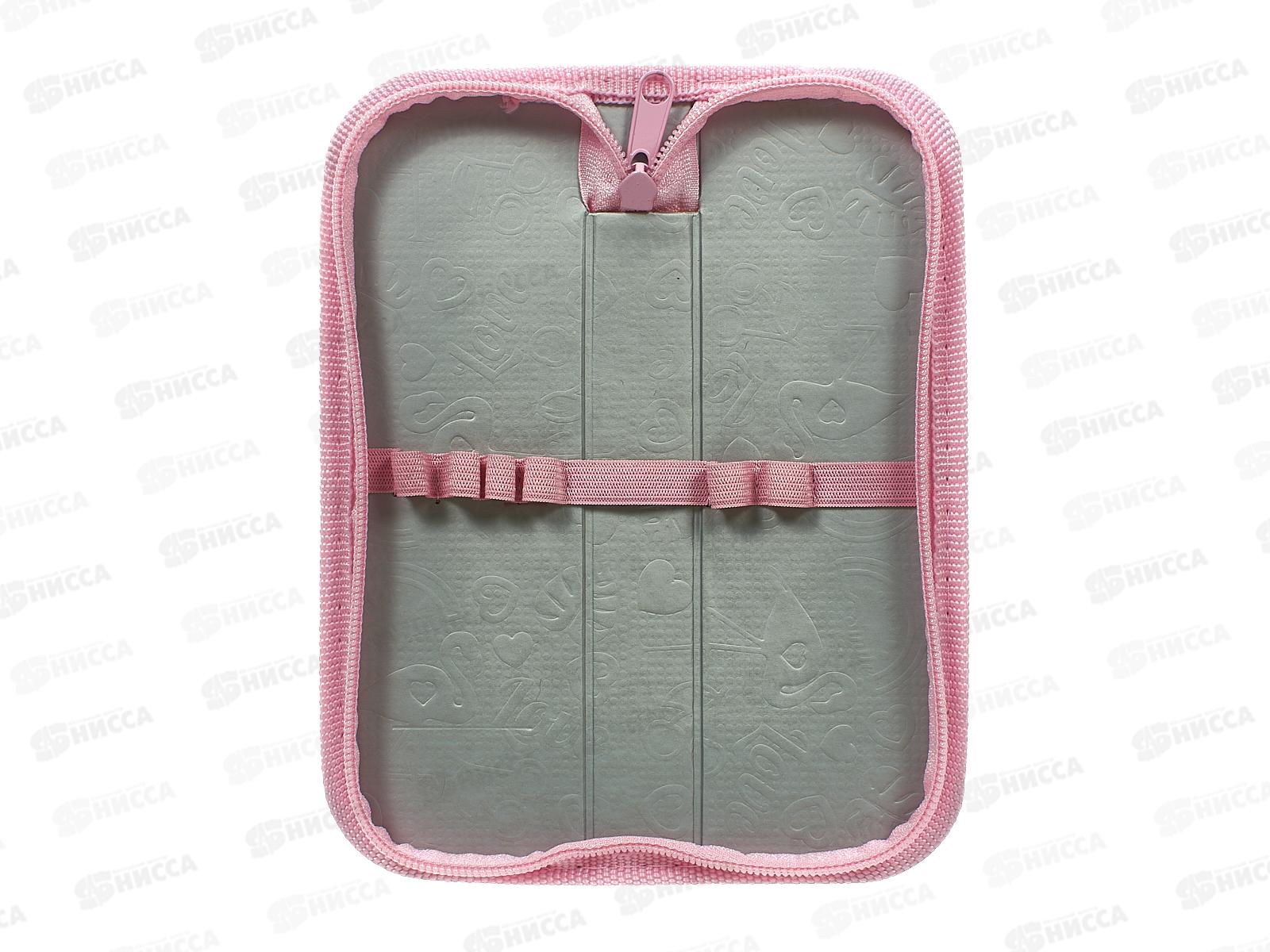 Пенал ПЧЕЛКА 1 отд. Happy animals 2024 190*65 ПО-01  *60