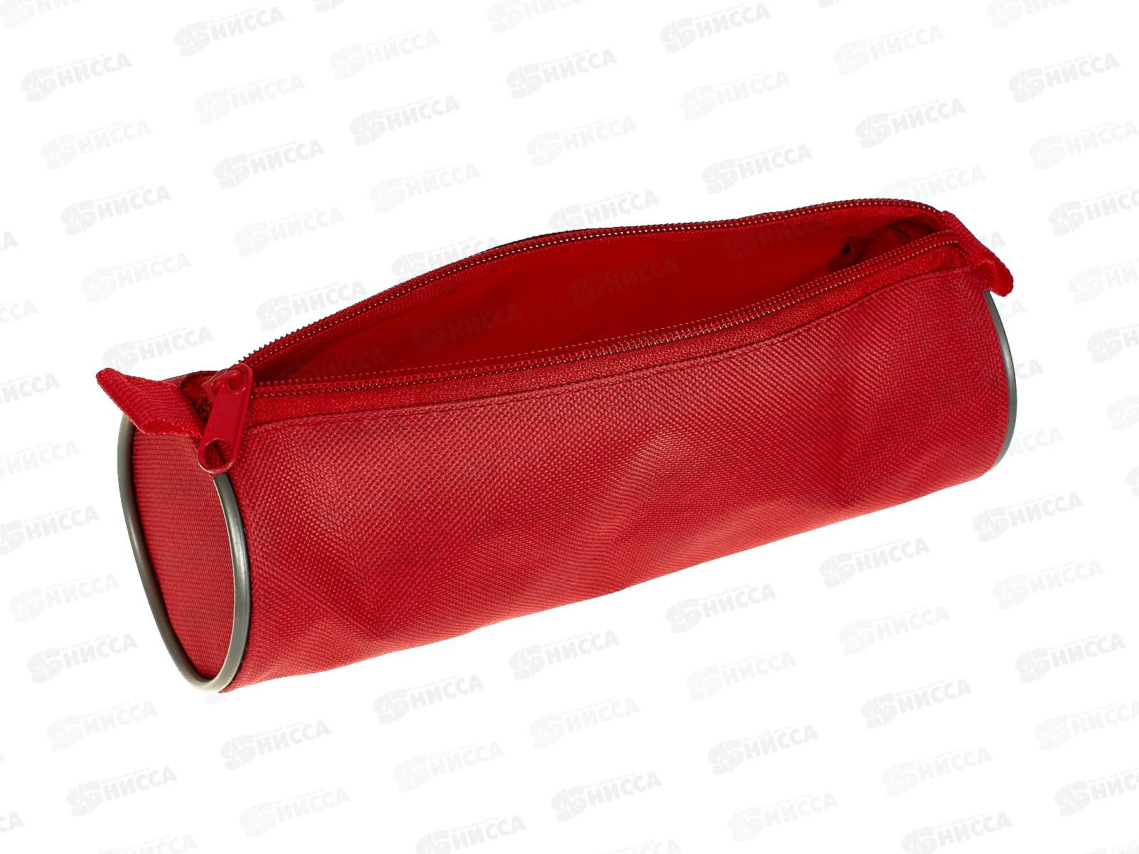 Пенал-тубус ПЧЕЛКА Красный, молн.,210*65 ПТ-05 *100