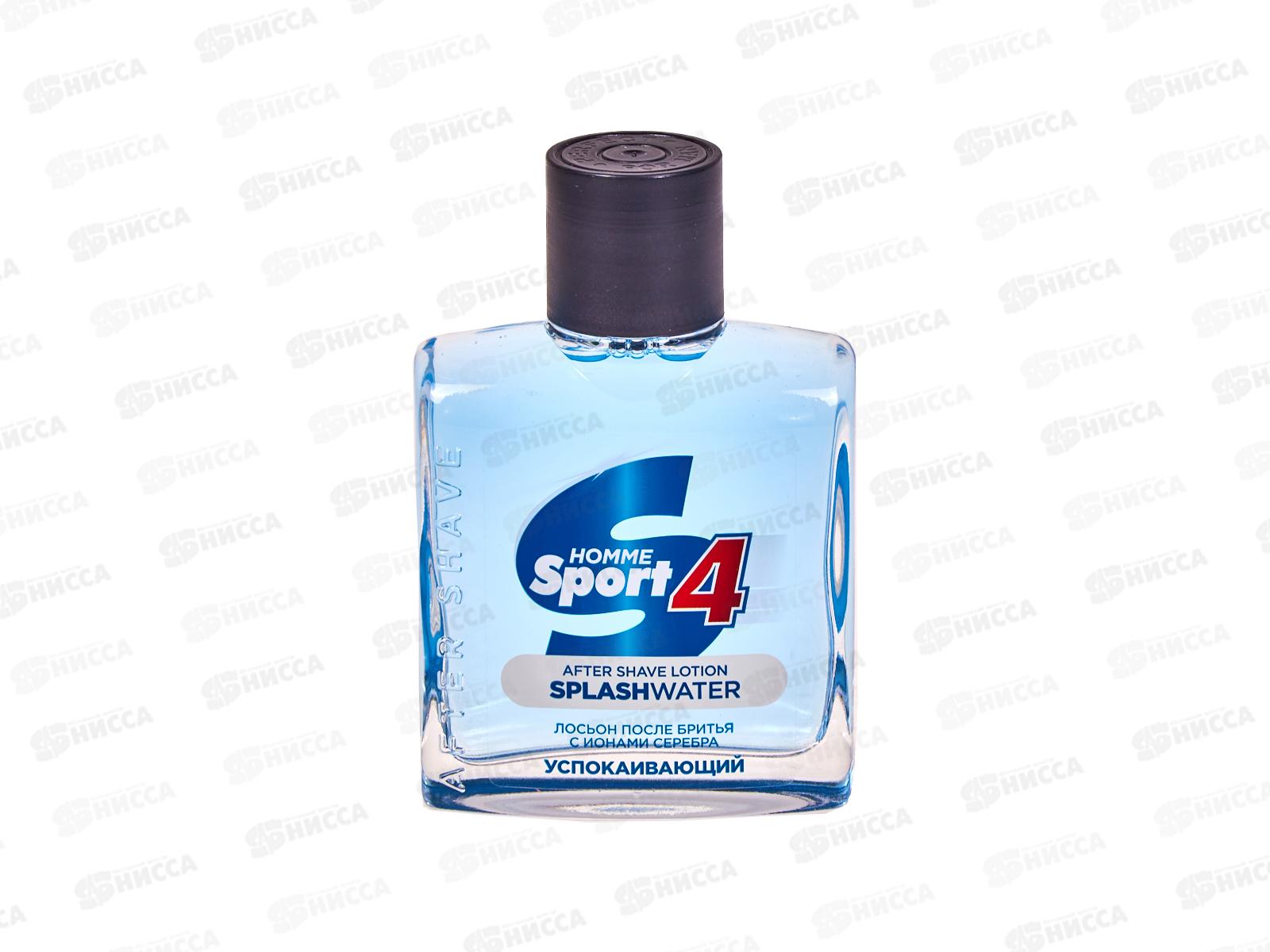 HomeSport 4 Splashwater, лосьон после бритья 100мл *12