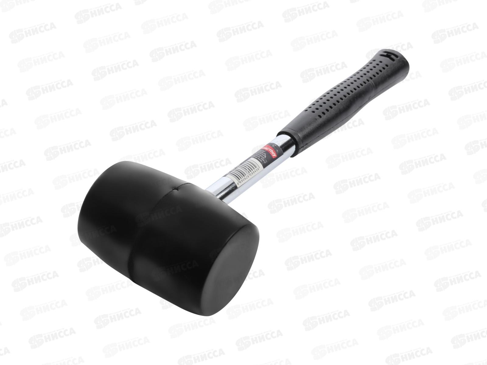 Молоток резиновый  300г с плексигласс прорез рукоят Smartbuy