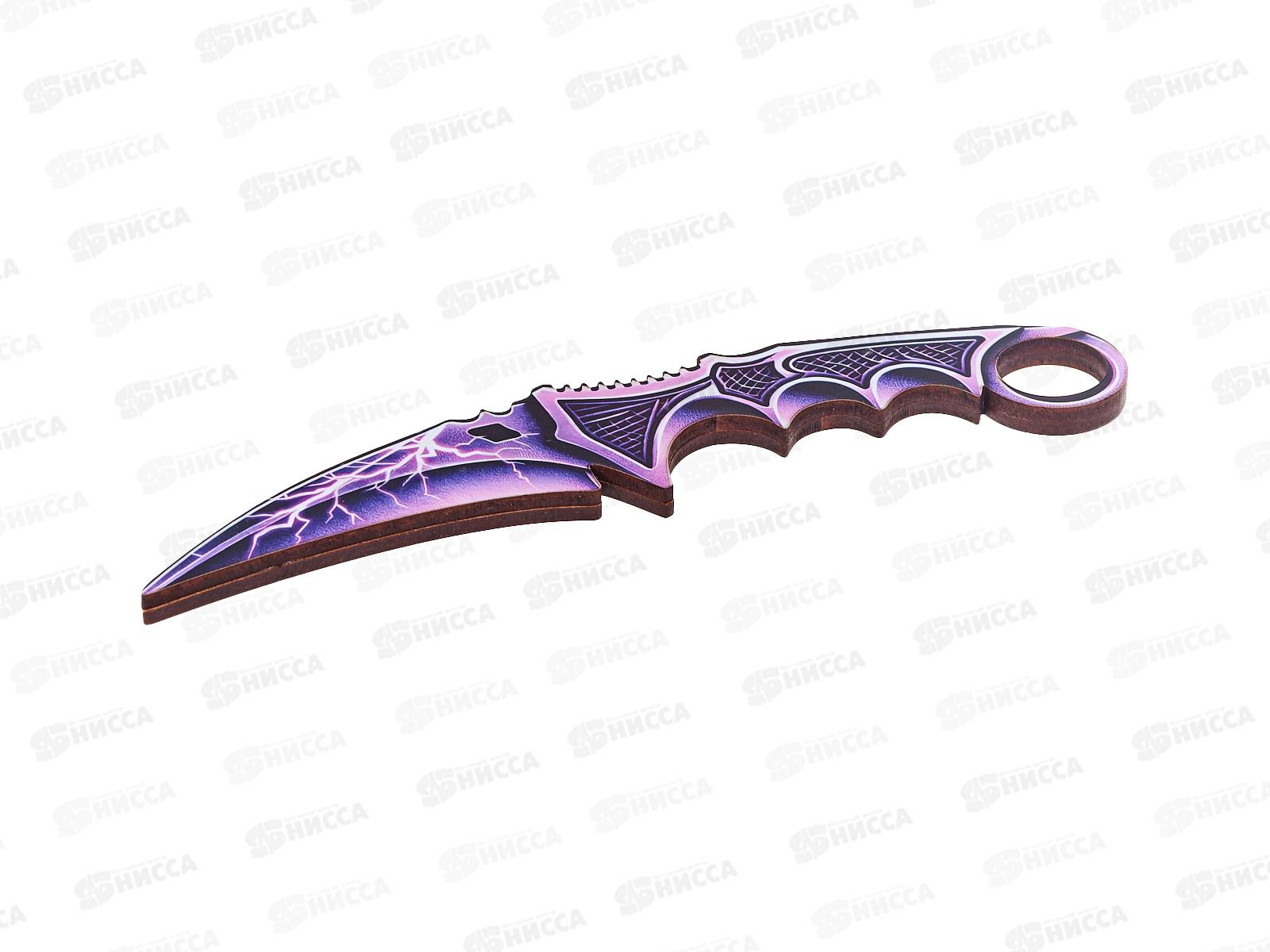 Керамбит &quotМолния&quot дерево 6*21см 8339366