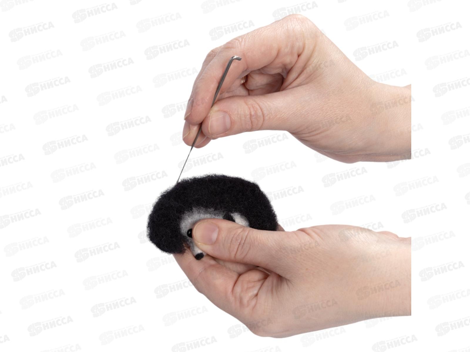 Валяние шерстью, брошь &quotЁжик&quot 3цвета 05299