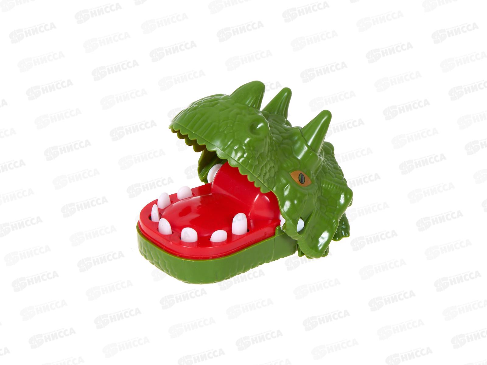 Игрушка &quotДинозавр-дантист&quot 2761298 в пакете 8*5,5*7см