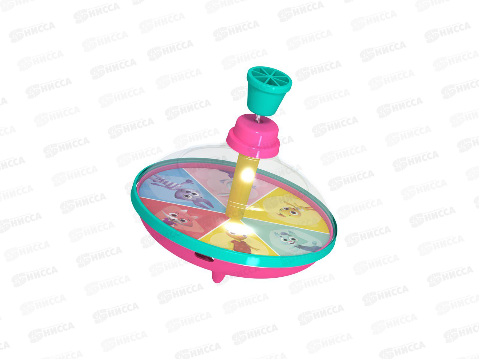 Юла прозрачная &quotЦветняшки&quot 02108  *15