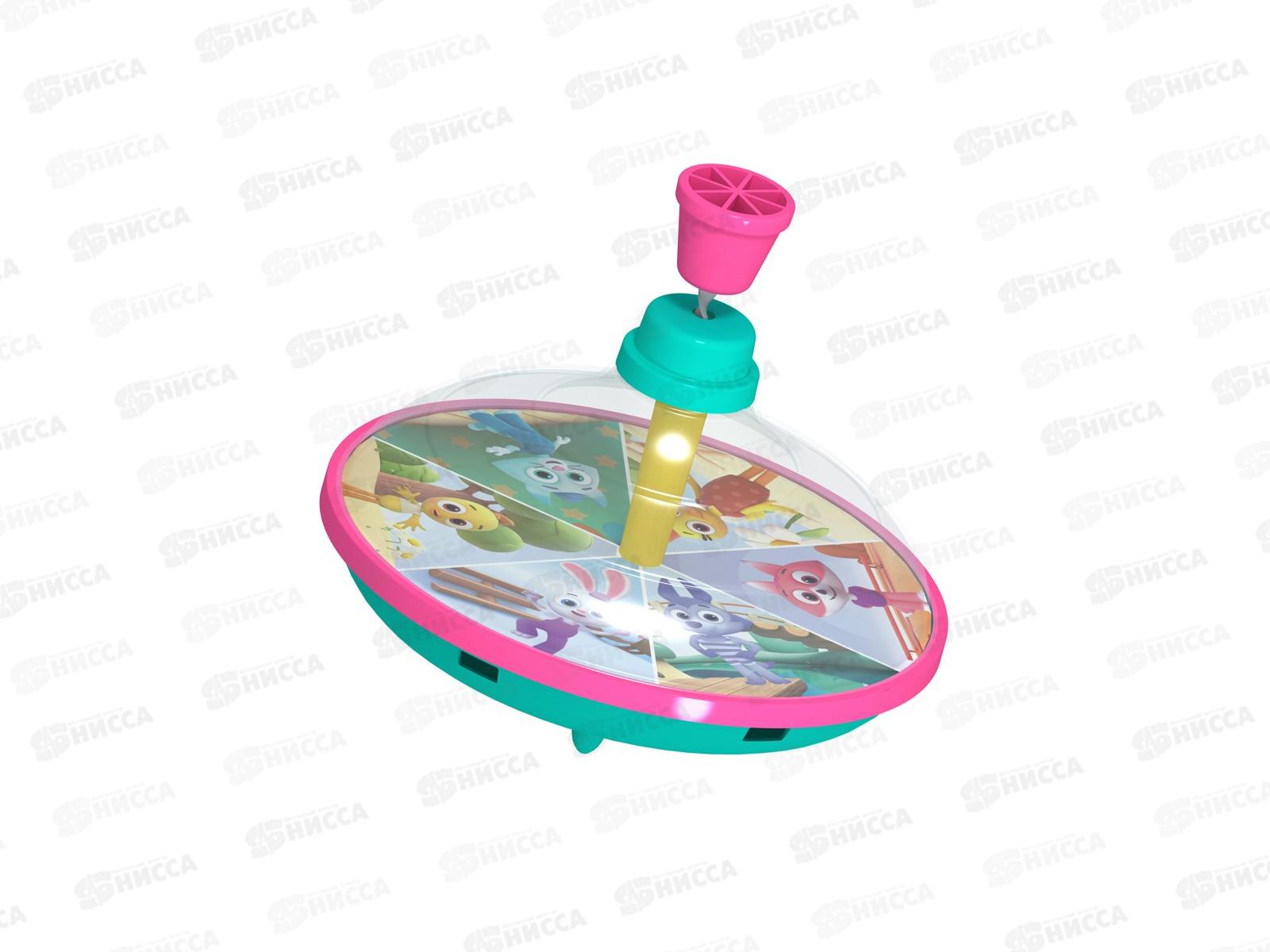 Юла прозрачная большая &quotЦветняшки&quot 02109  *14