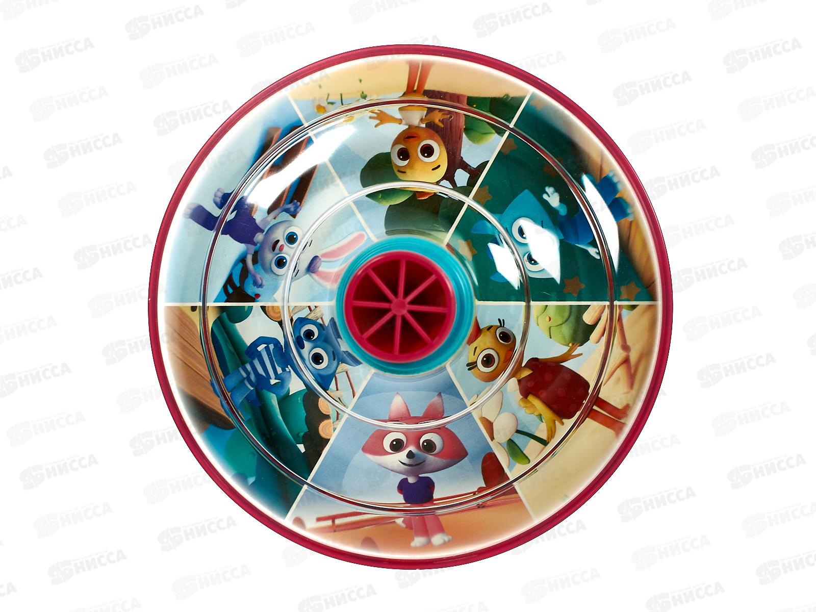 Юла прозрачная большая &quotЦветняшки&quot 02109  *14