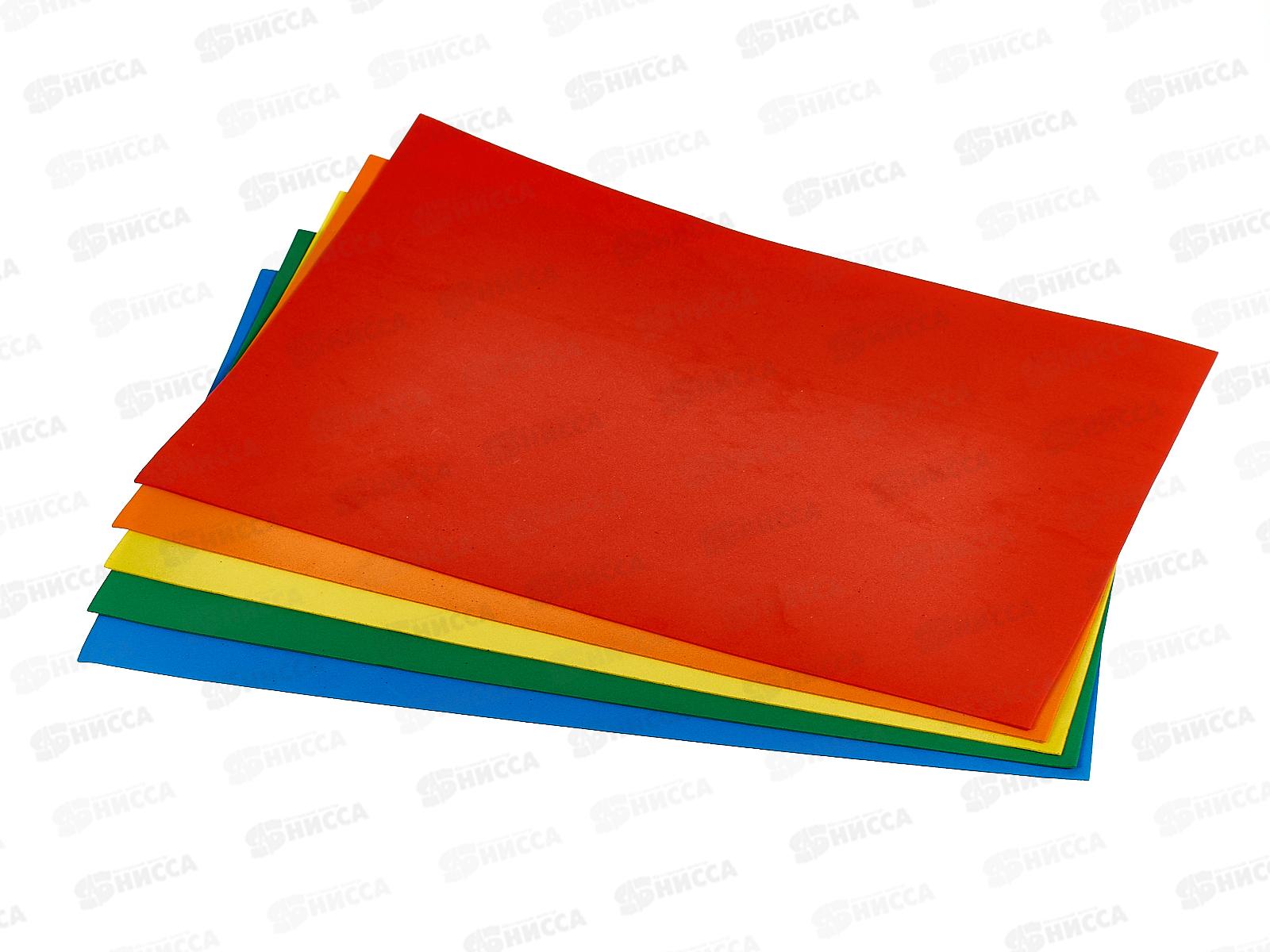 Набор цветного фоамирана 5л 5цв А4 Mazari M-20269