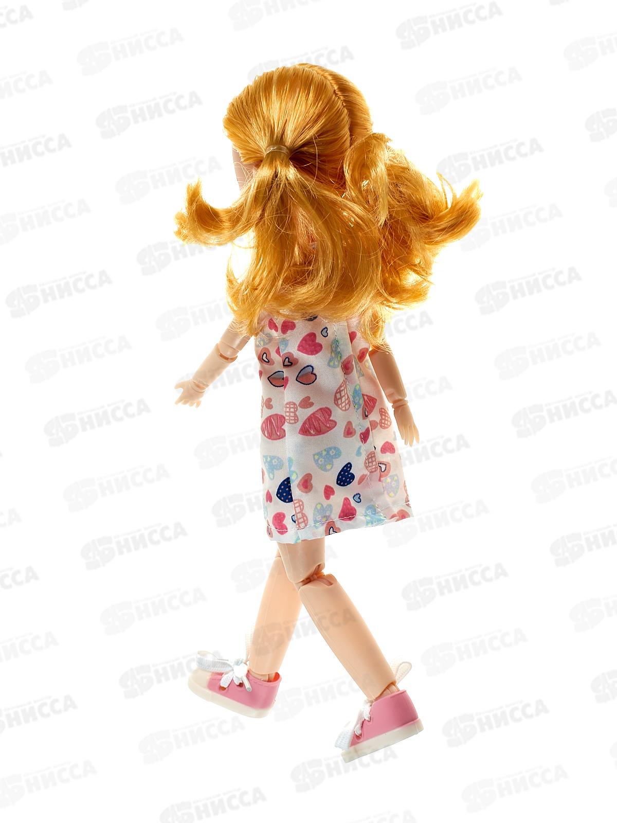 Кукла &quotДаша&quot 29см у стилиста+аксессуары 03113 в коробке №3  *7