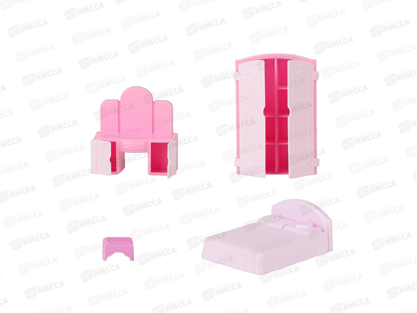 Набор мебели для кукол &quotСпальня&quot 4 предмета У342