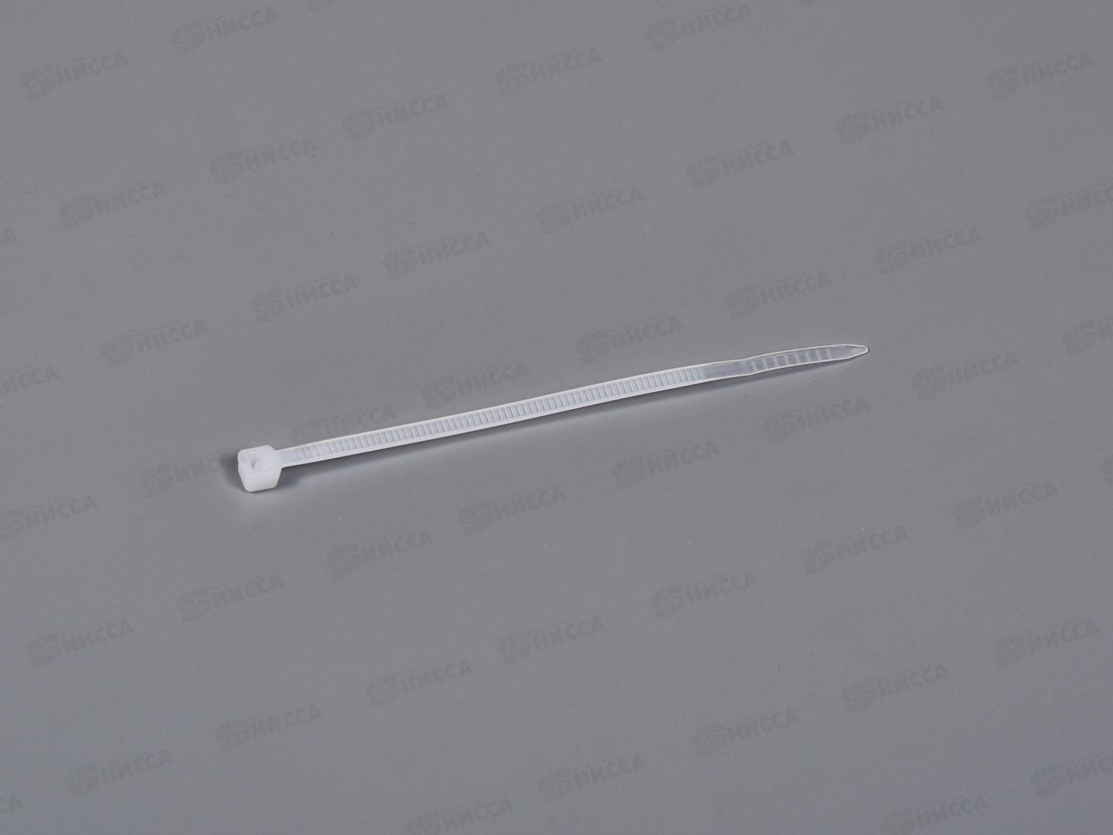 Хомуты 2,5* 80мм пластик белые 100шт,  3900000 *800