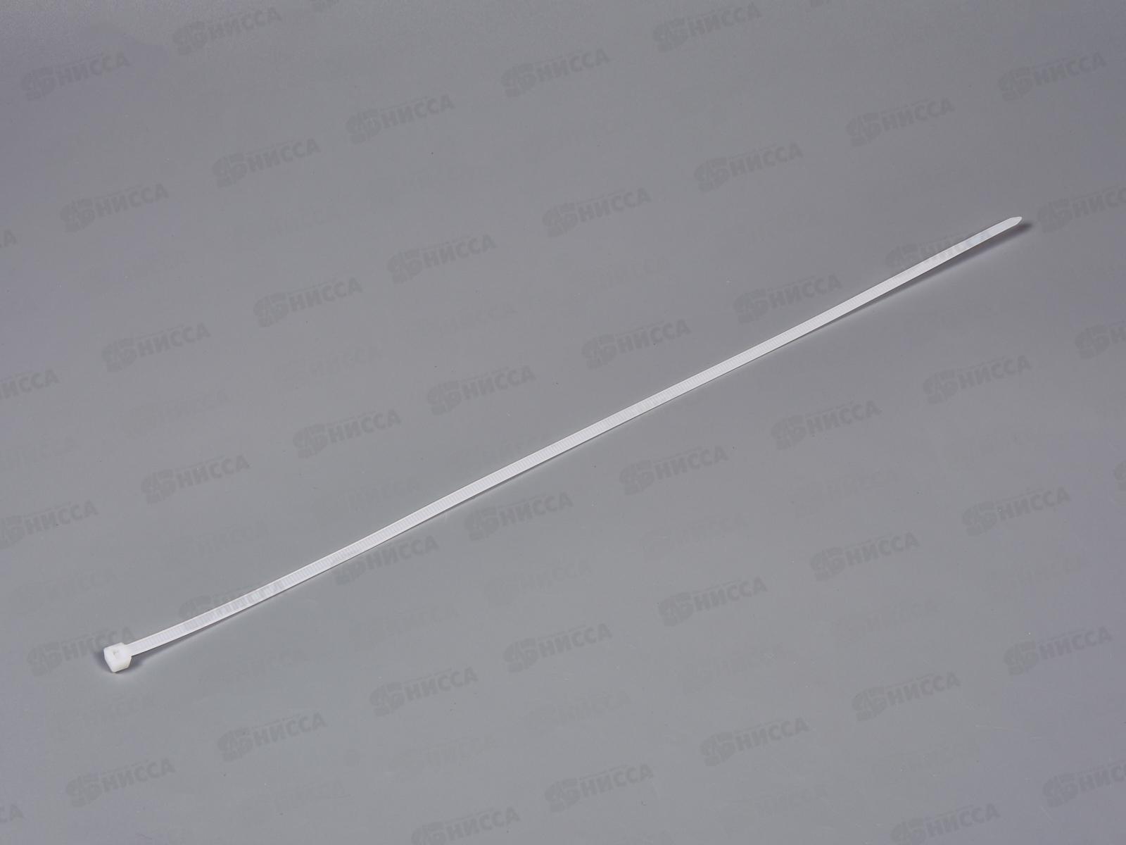 Хомуты 4,5*400мм пластик белые 100шт,  3900014   *100