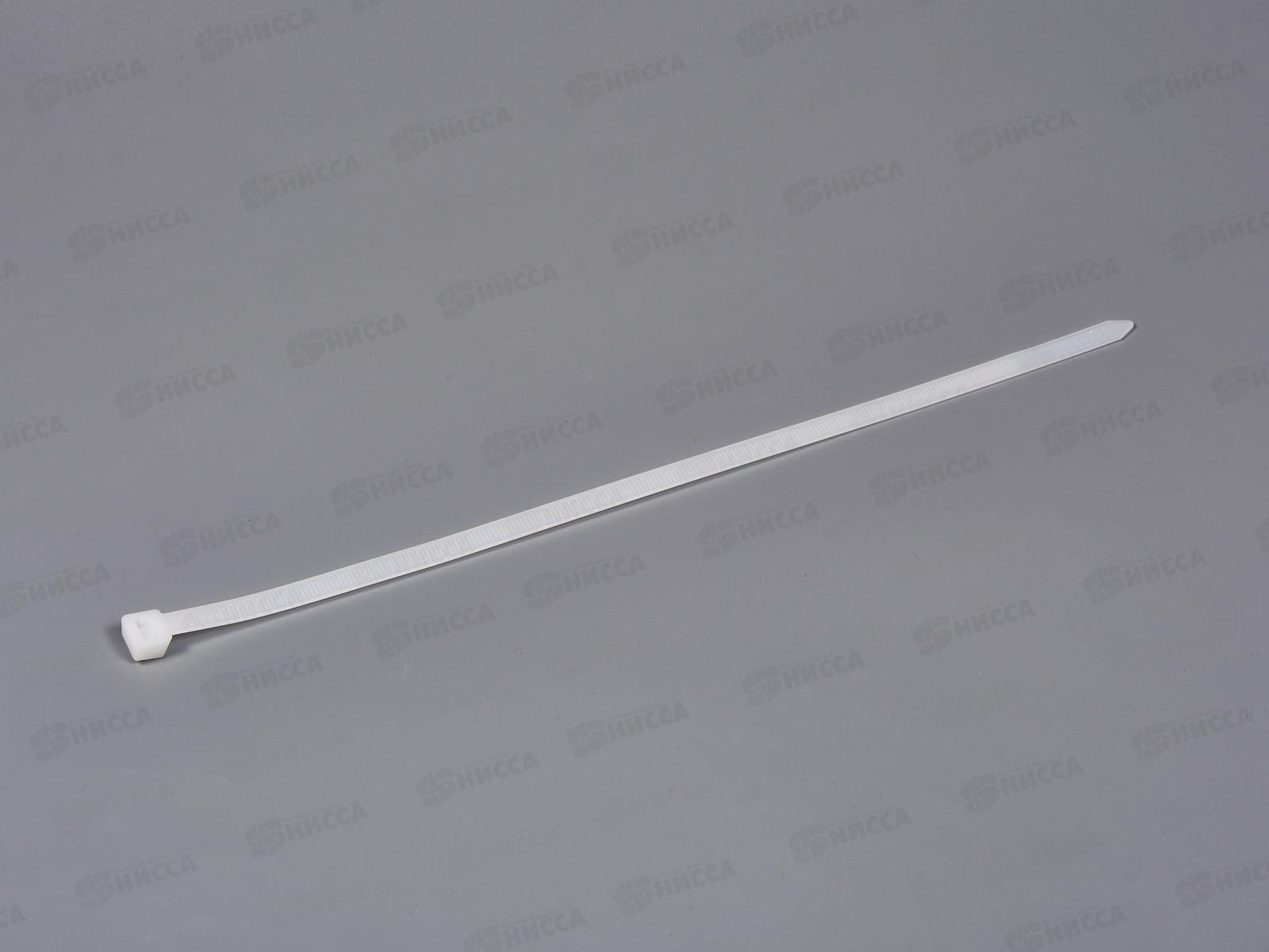 Хомуты 7,6*300мм пластик белые 100шт,  3900017  *70