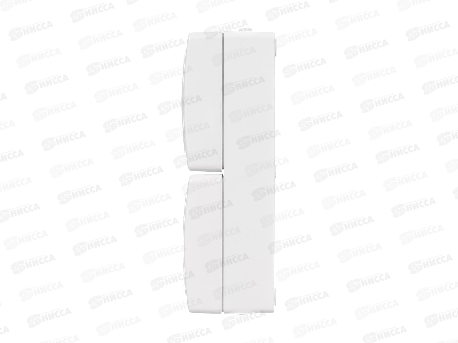 Розетка TDM двойная, открытой установки, (верт.), IP54 16А &quotВуокса&quot 2П+3 1009