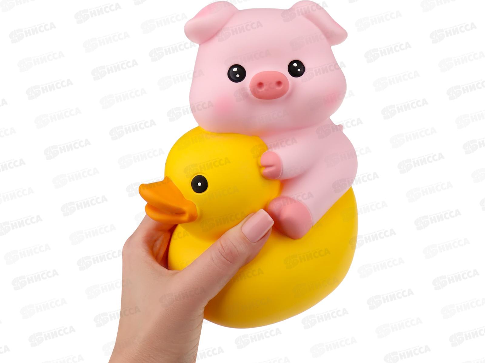 Копилка &quotСвинка на утке&quot 21*12см КС-3680