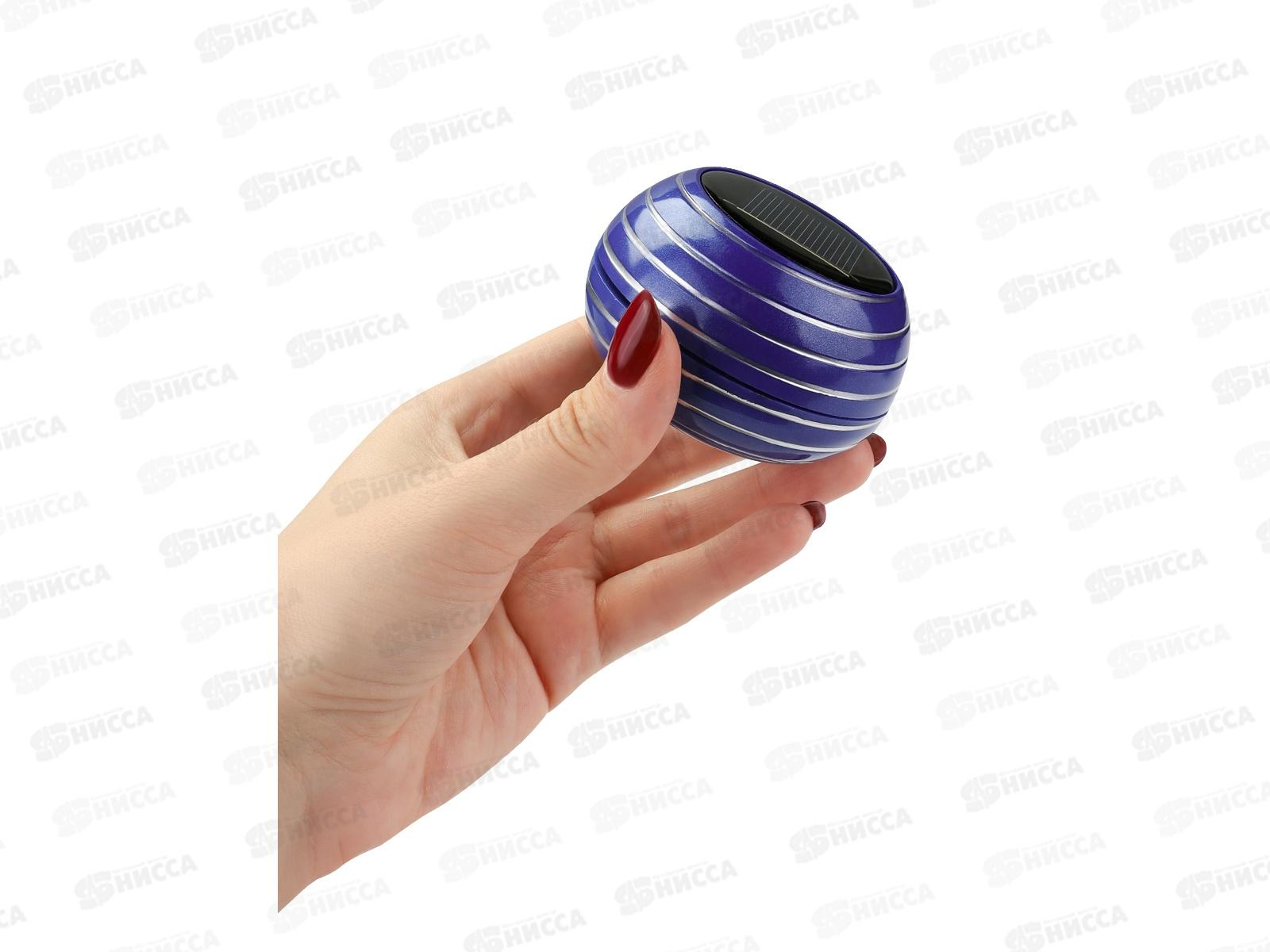 Ароматизатор на солн. батарее &quotФорма&quot 6,5*4,5см синий, аромат свеж-цитрус , 3в, АР-4193