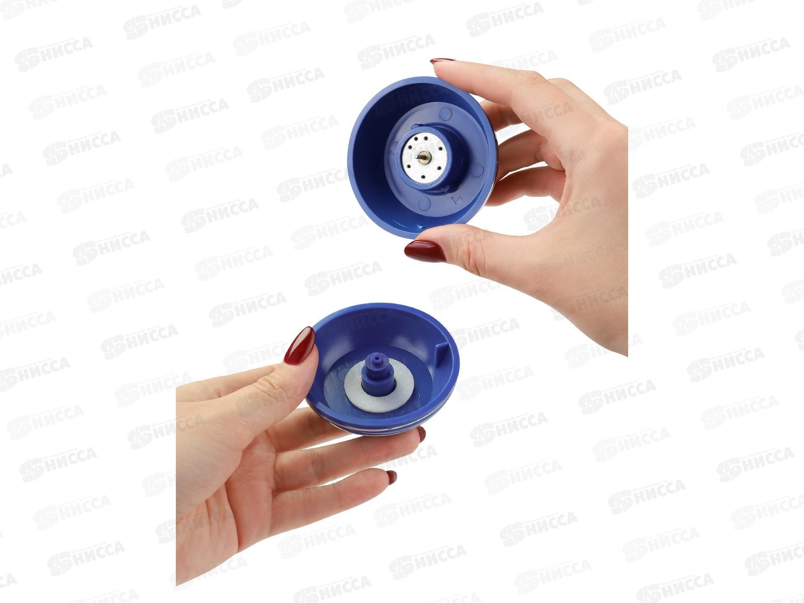 Ароматизатор на солн. батарее &quotФорма&quot 6,5*4,5см синий, аромат свеж-цитрус , 3в, АР-4193