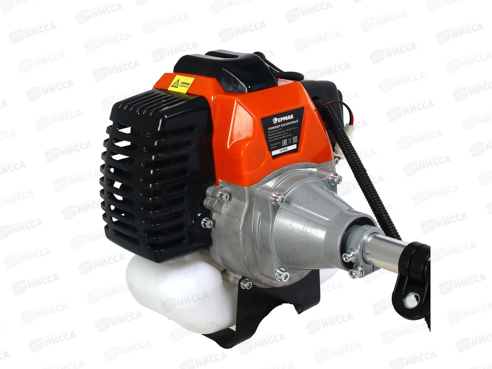 Триммер бензиновый, ЕРМАК 52см3 1,85кВт нож 255мм 621-127 г