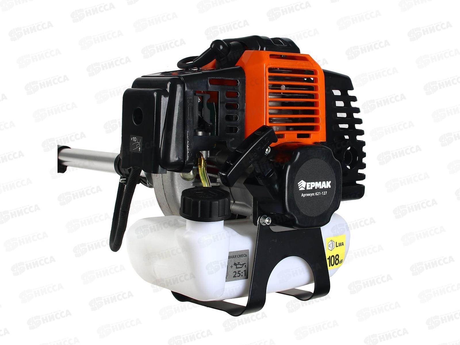 Триммер бензиновый, ЕРМАК 52см3 1,85кВт нож 255мм 621-127 г