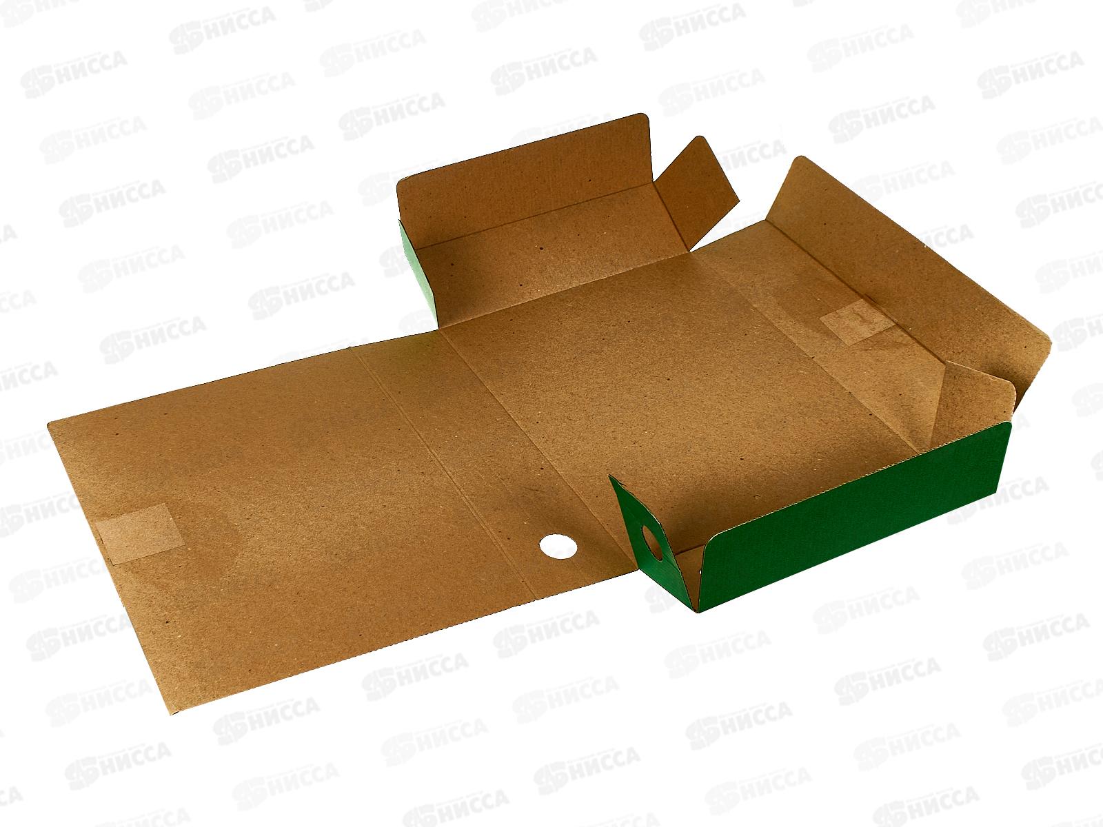 Папка архивная  7.5см с завязками Союзбланкиздат зел. 7103*50