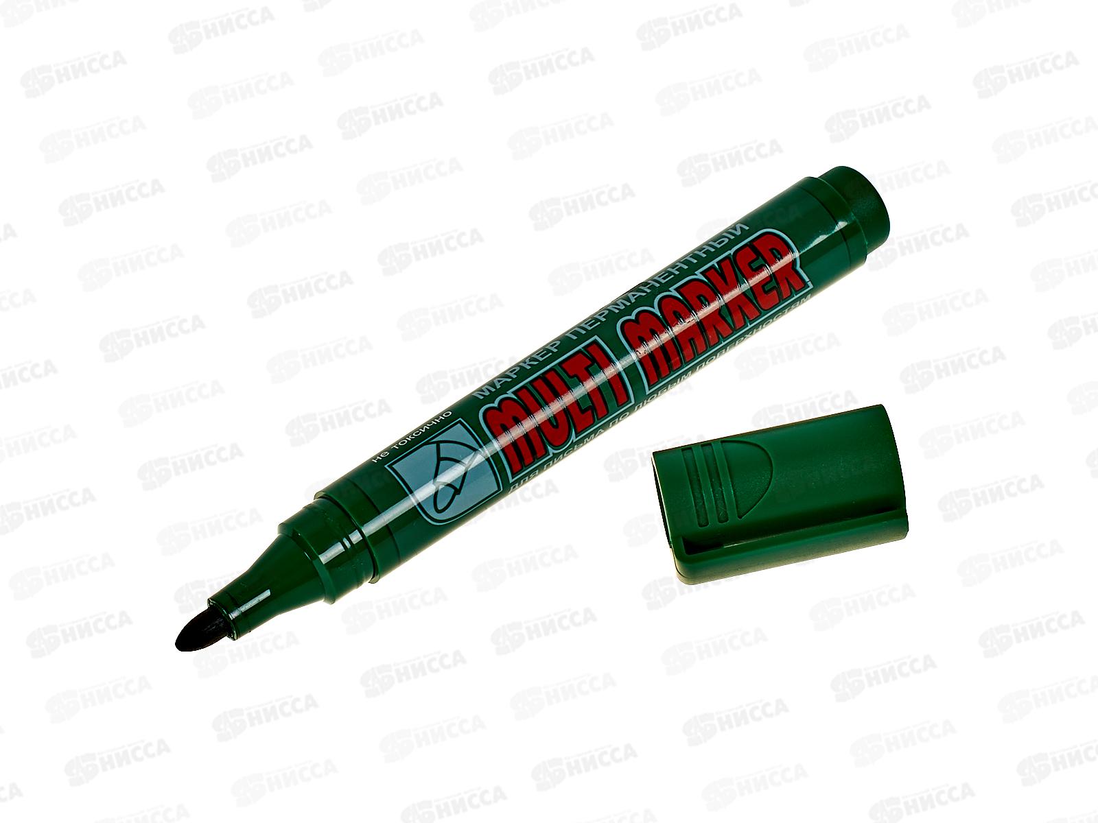 Маркер CROWN Multi marker, перманентный зеленый CPM-800*12/720