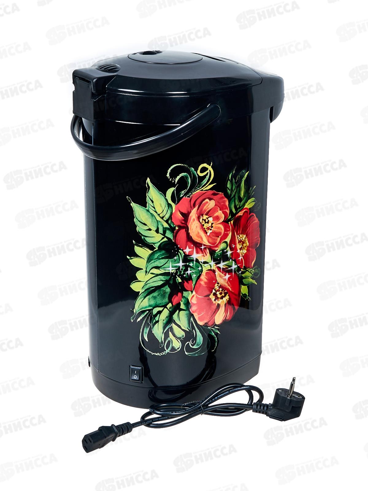 Чайник-термос DO-497 5,5л Маки х6 Добрыня