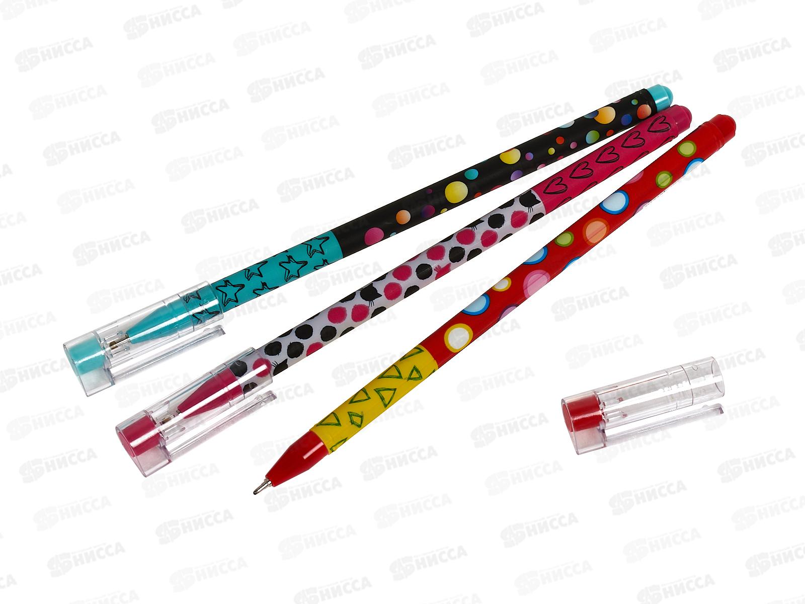 Ручка масляная  MAZARI Ornate синяя, 0.7мм, игла, M-7692-70 *48