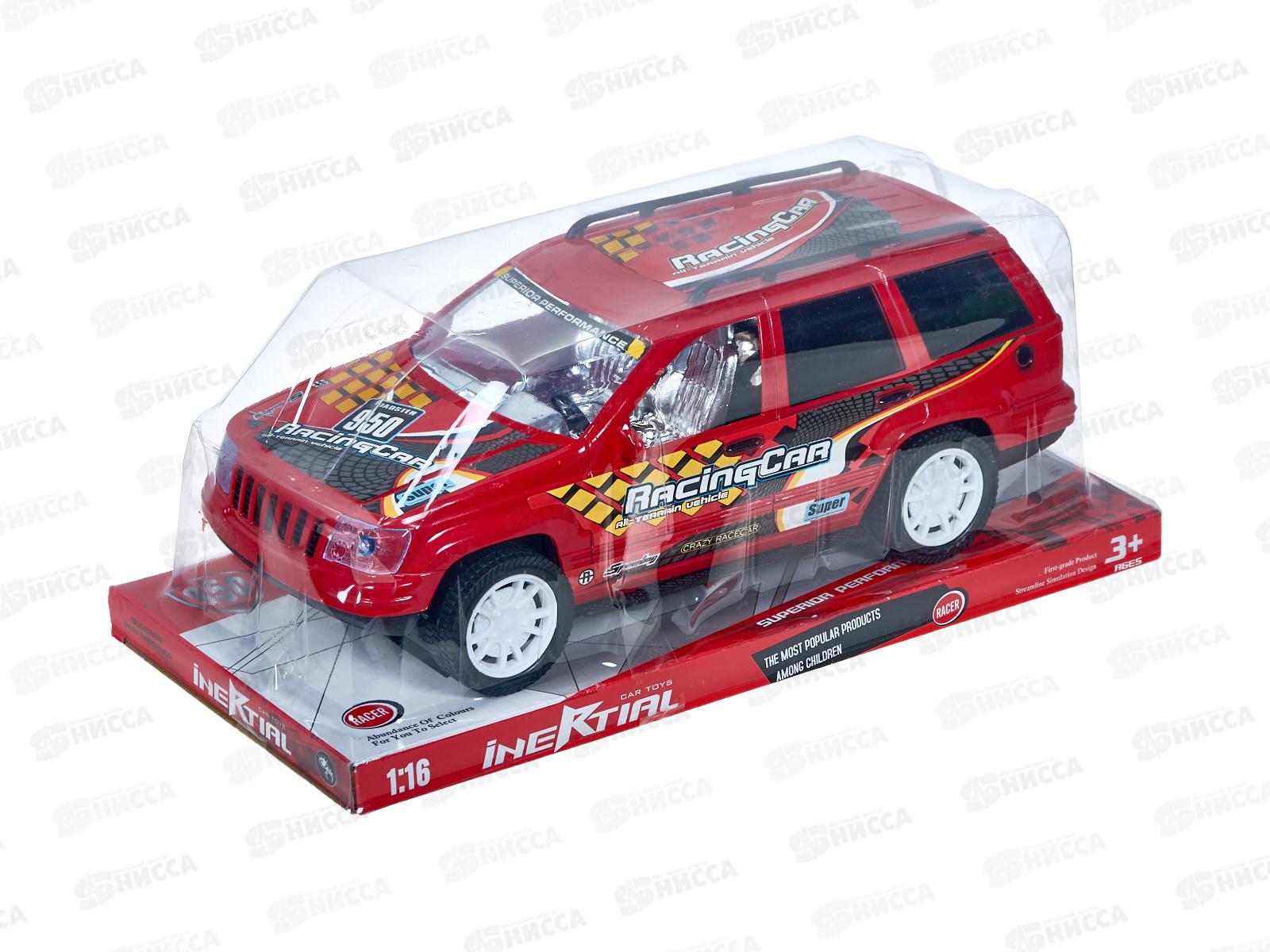 Машина инерционная Джип цвет в ассортименте  3330010, 30*11*12см