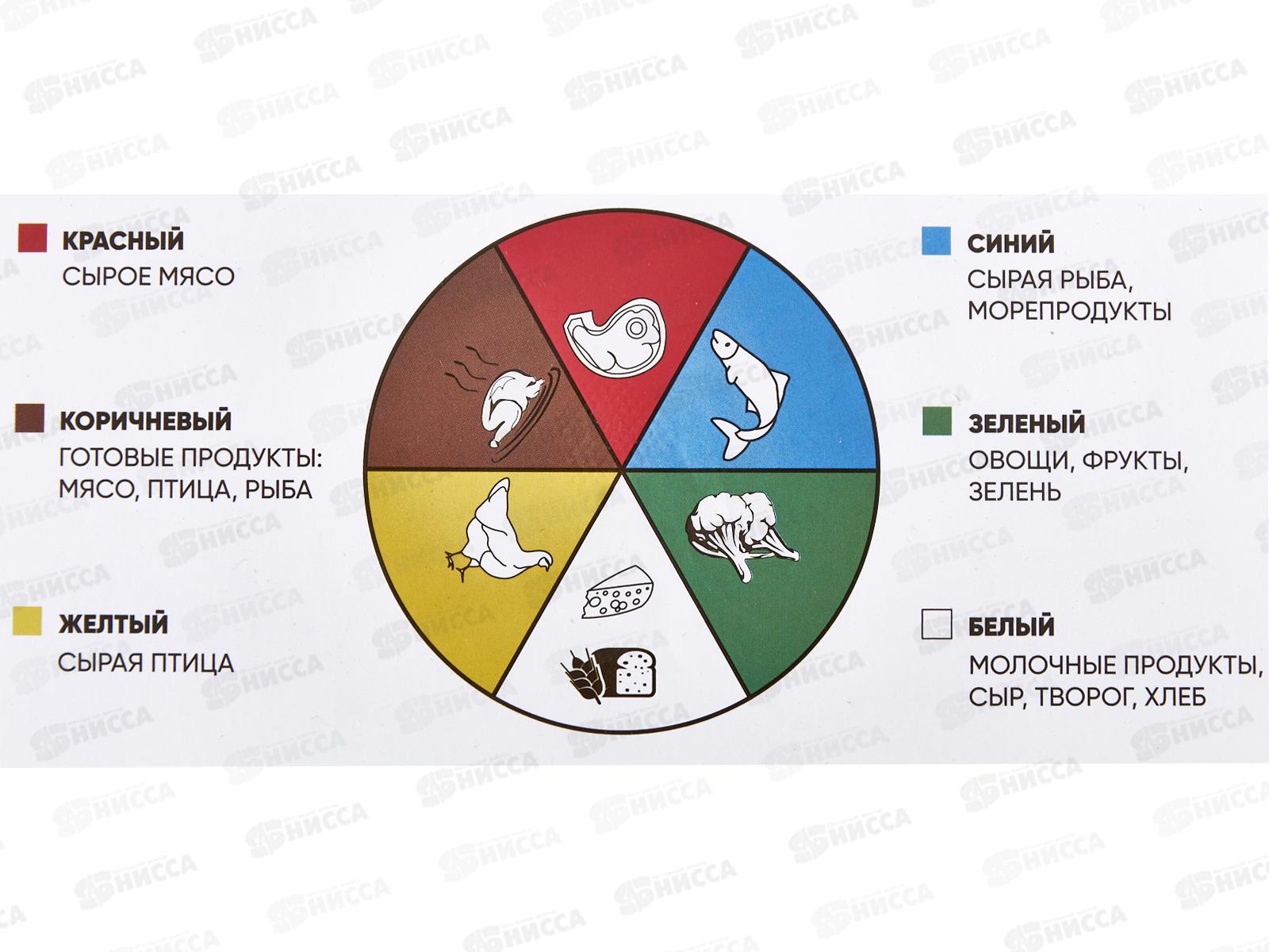 Доска разделочная 300*400*12 Профи синий КТ-ДРП-СИН-01