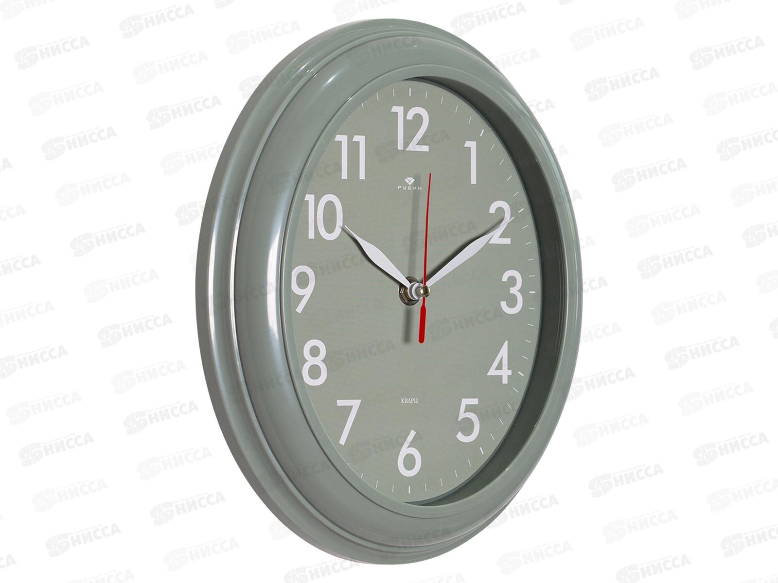 Часы настенные &quot21 Век&quot 2623-010 22,5*26,5см Легкость Рубин оливковый