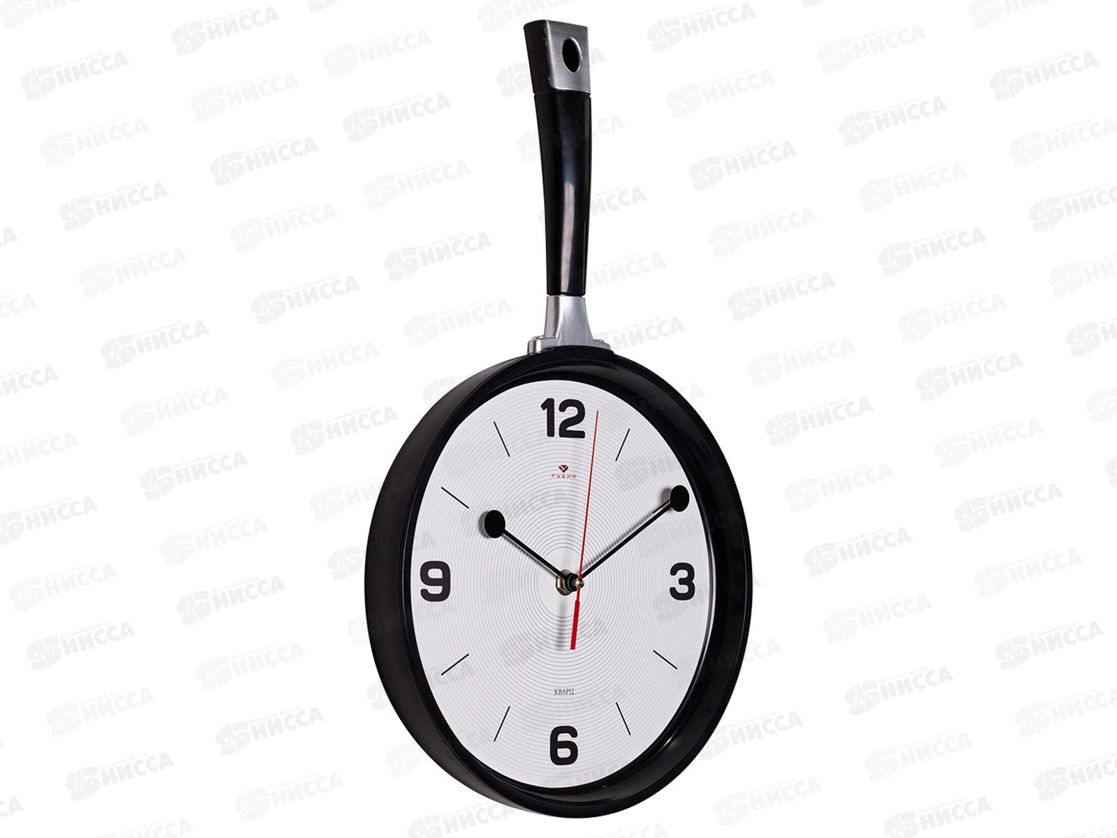 Часы настенные &quot21 Век&quot 2543-008 25*43см Рубин черный